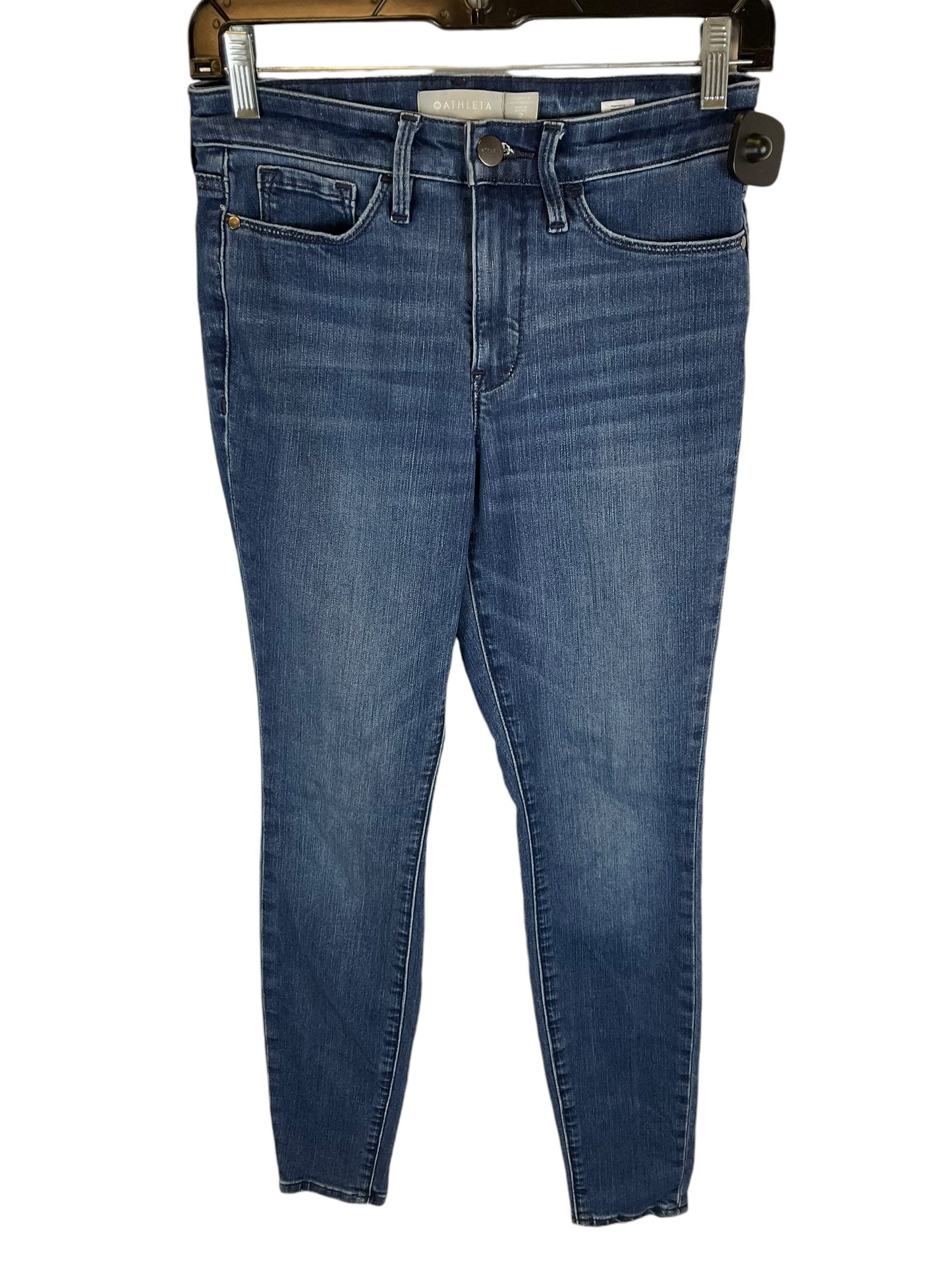 Jeans Skinny By Athleta In Blue Denim, Size: 2