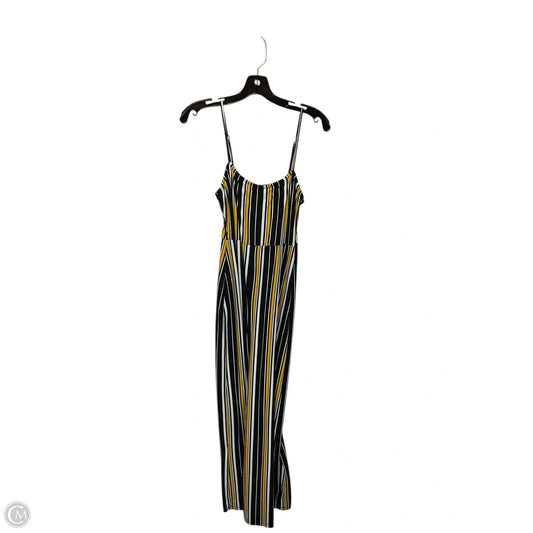 Jumpsuit By Iris In Black & Yellow, Size: S