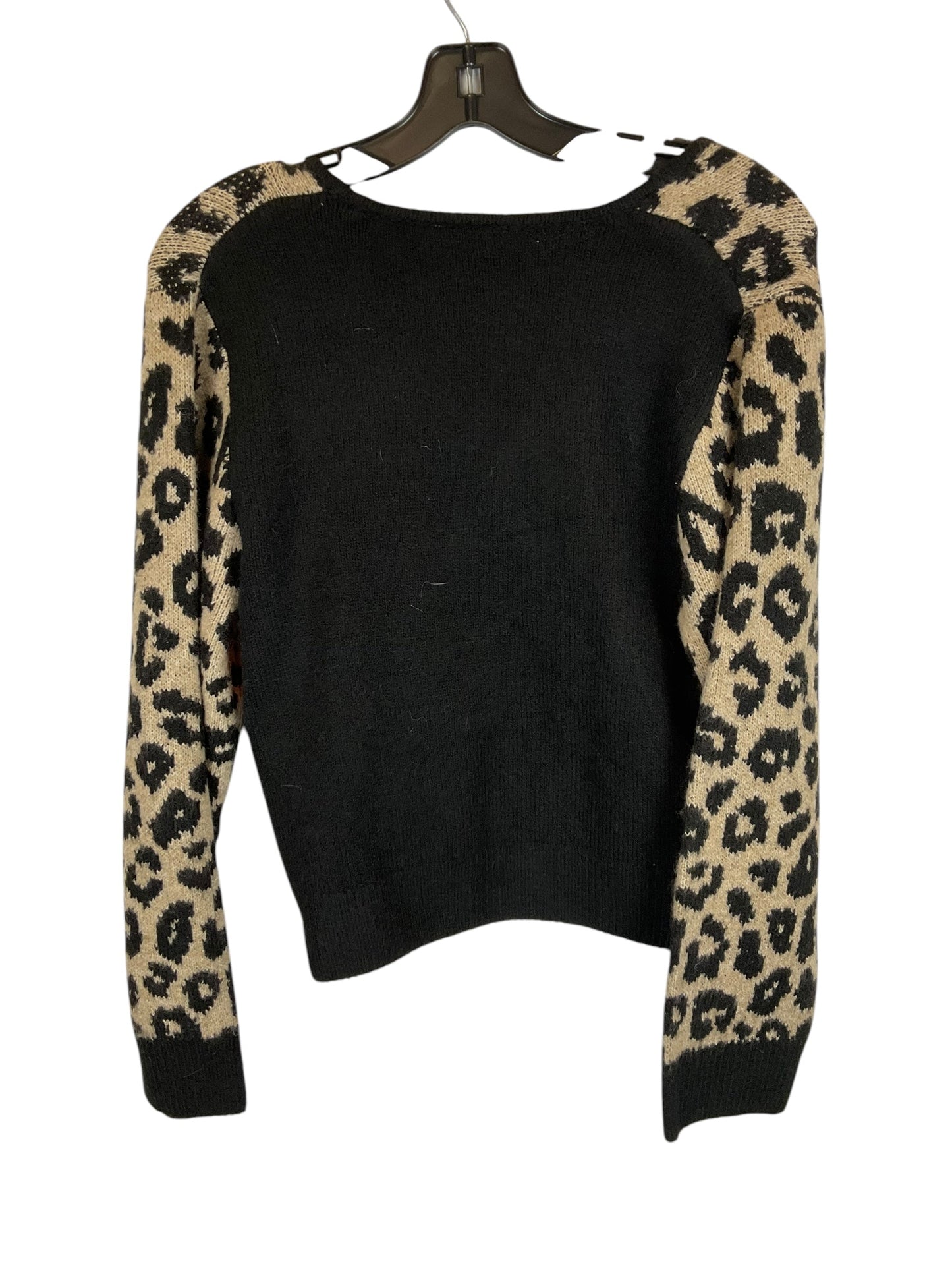 Sweater Cardigan By Divided In Animal Print, Size: Xs