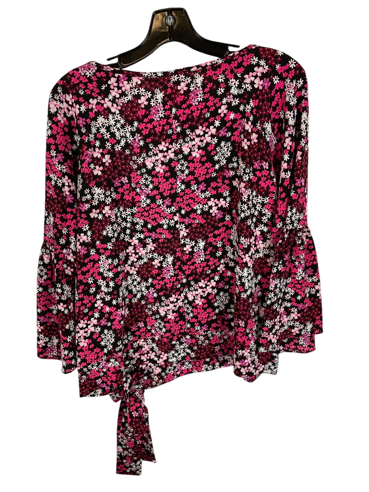 Top Long Sleeve By Michael By Michael Kors In Pink, Size: S