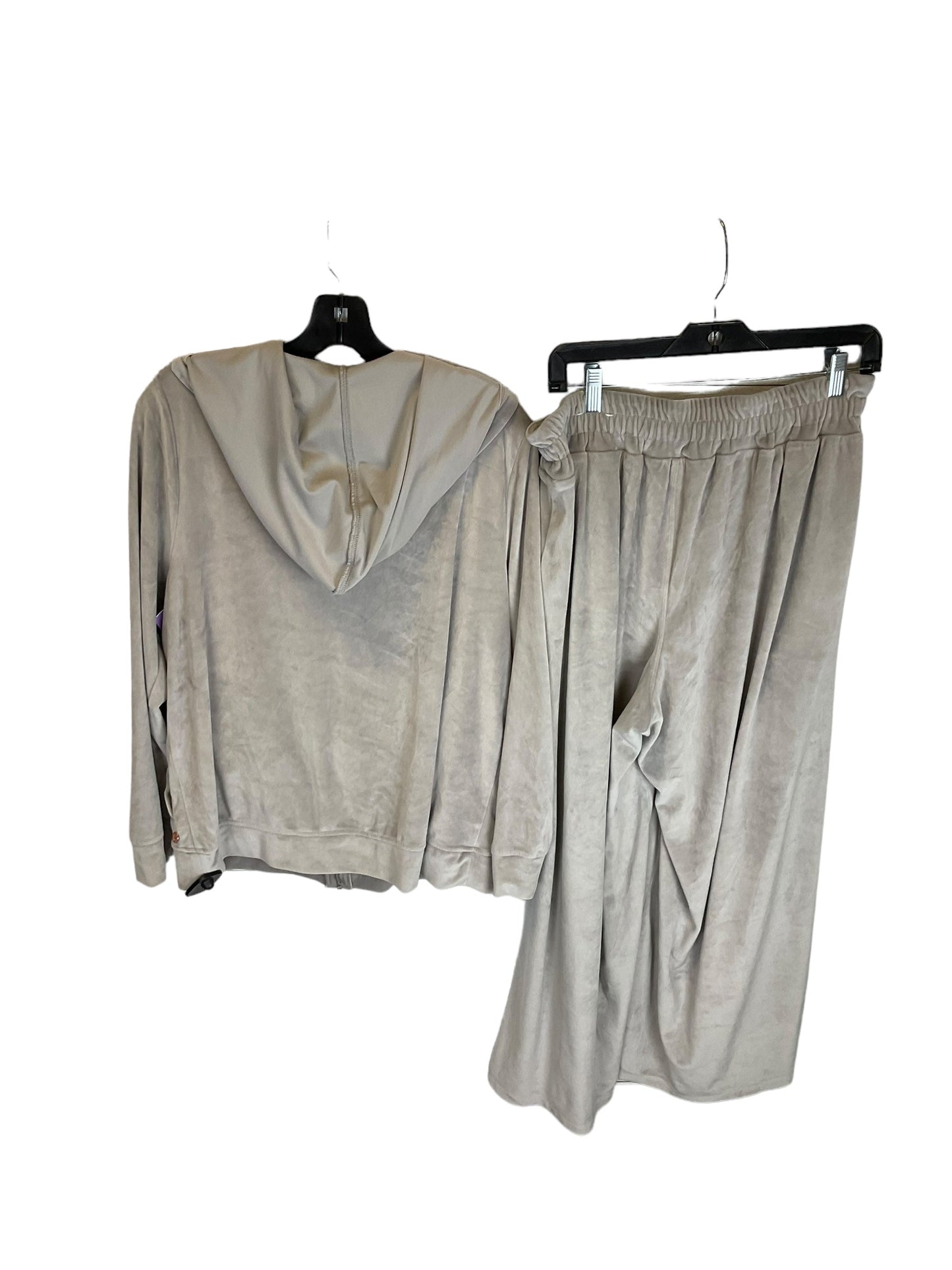 Grey Pants Set 2pc Livi Active, Size Xl