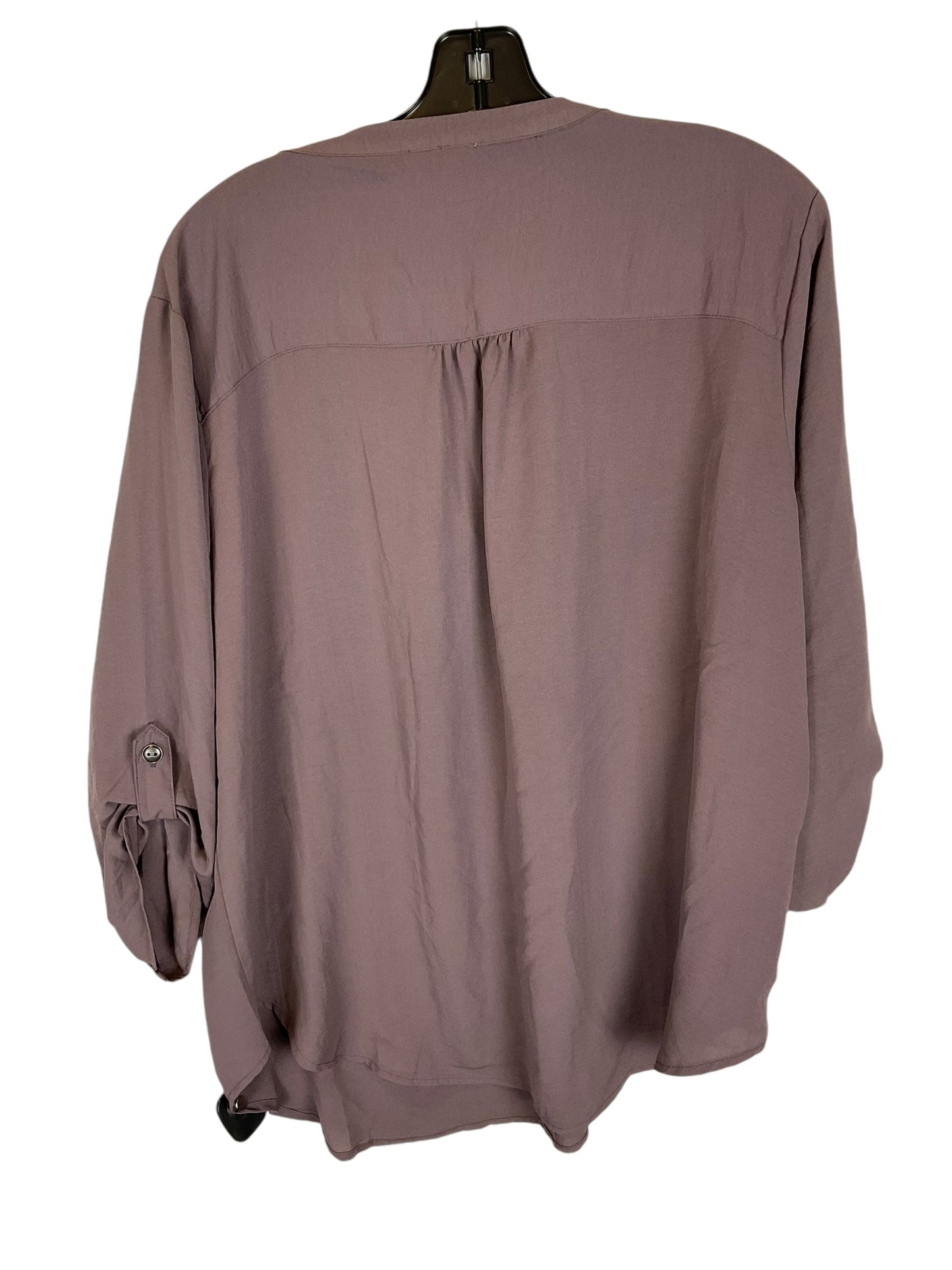 Top Long Sleeve By Maurices In Brown, Size: Xl