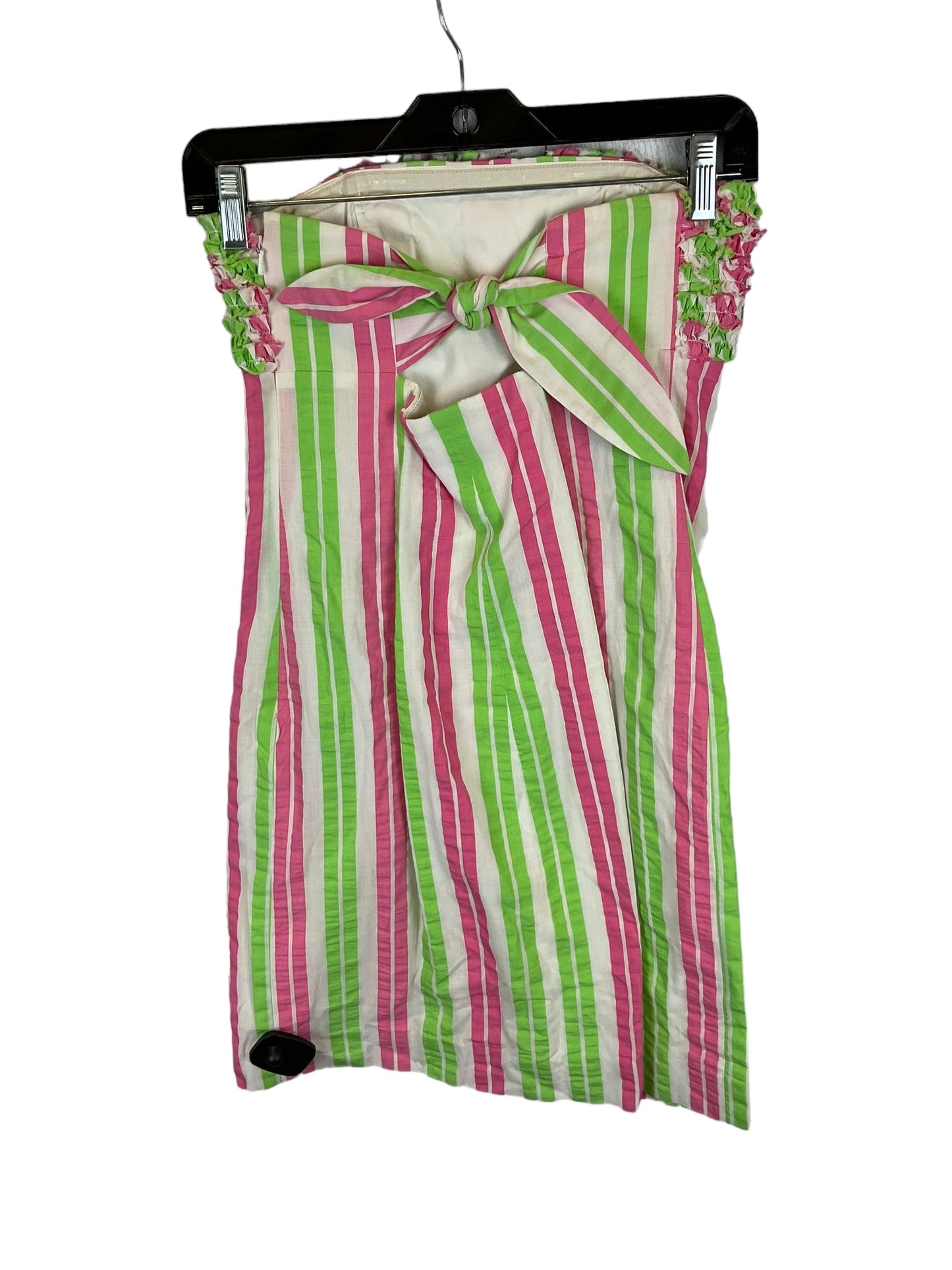 Green & Pink Dress Designer Lilly Pulitzer, Size 2