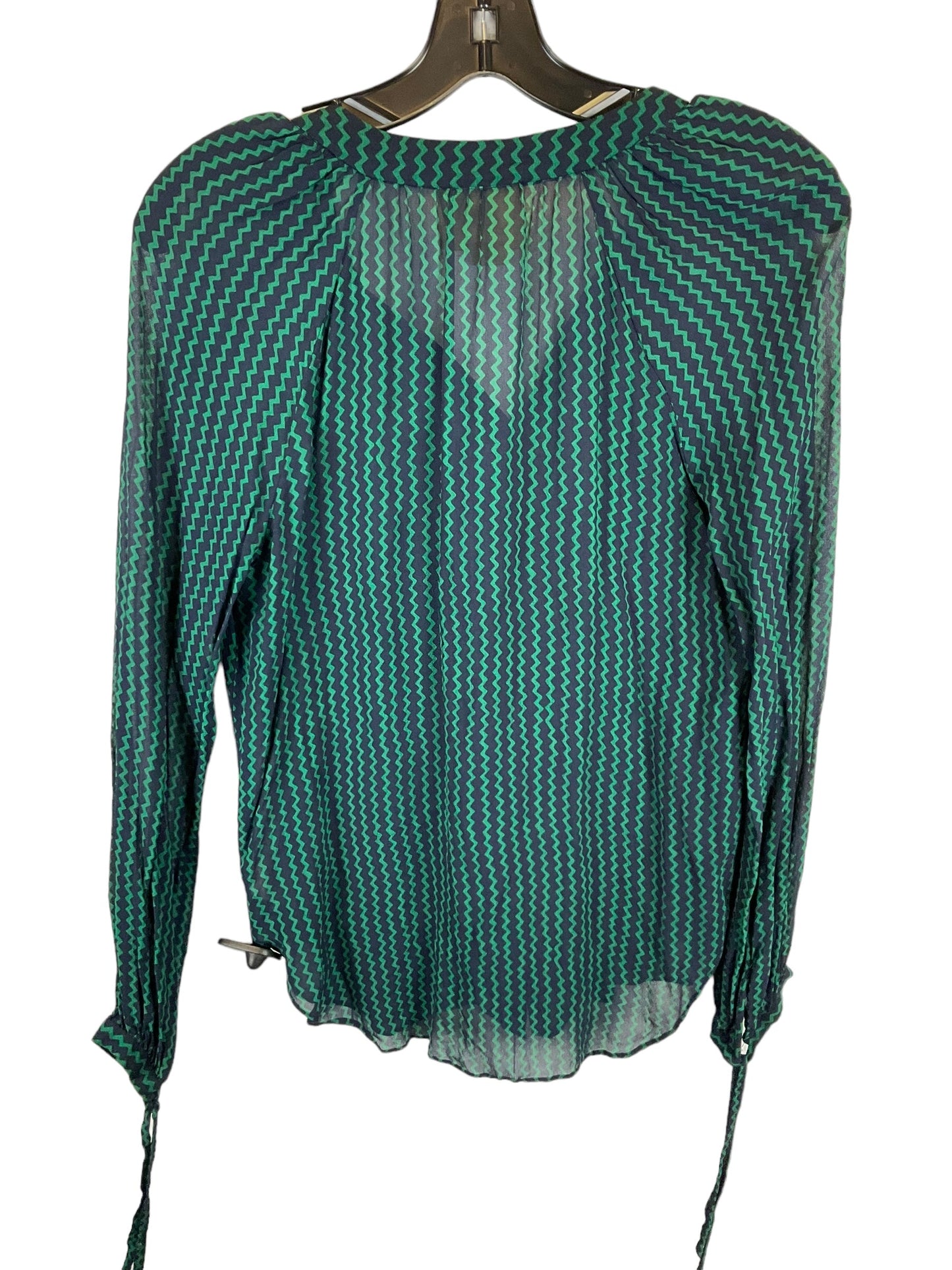 Green Top Long Sleeve Maeve, Size S