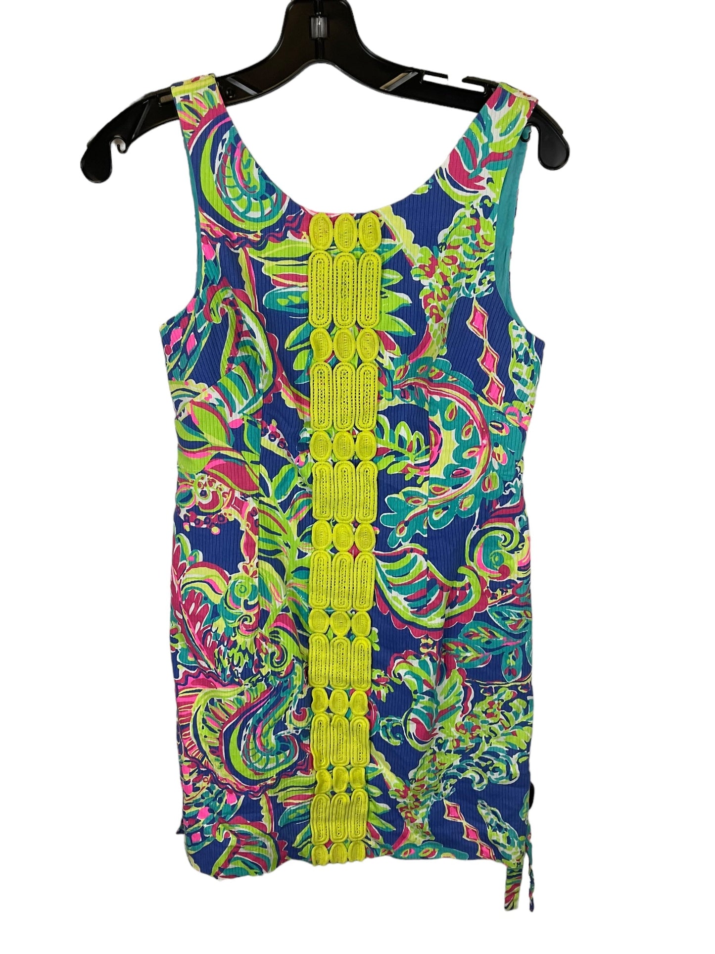 Multi-colored Dress Designer Lilly Pulitzer, Size 2