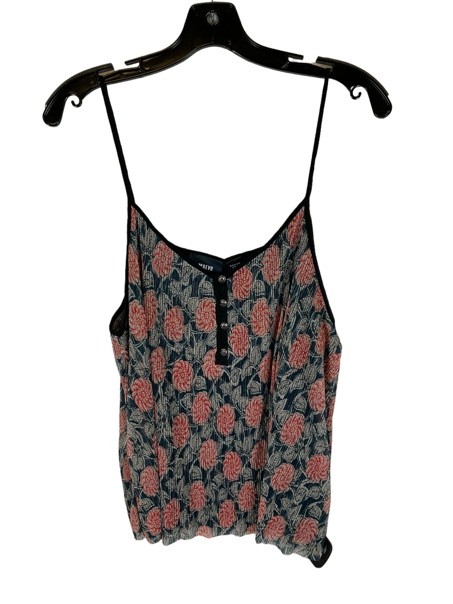 Top Sleeveless By Maeve In Blue, Size: M