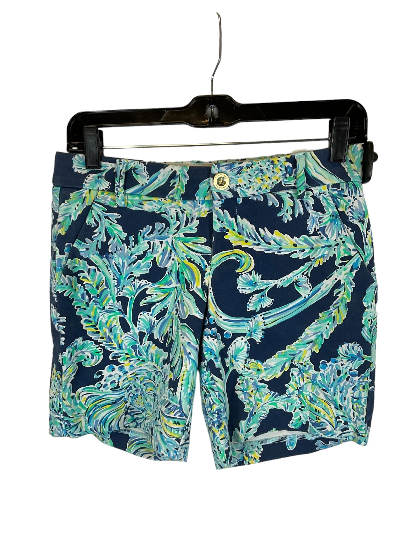 Blue Shorts Designer Lilly Pulitzer, Size 0