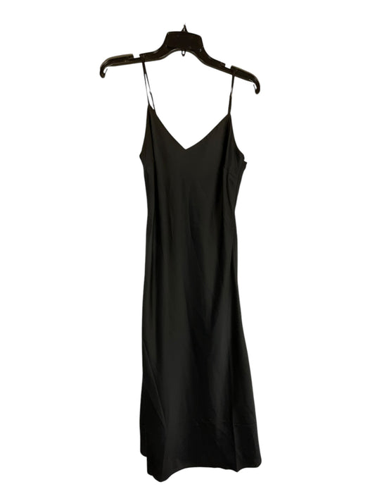 Dress Casual Midi By Forever 21 In Black, Size: M