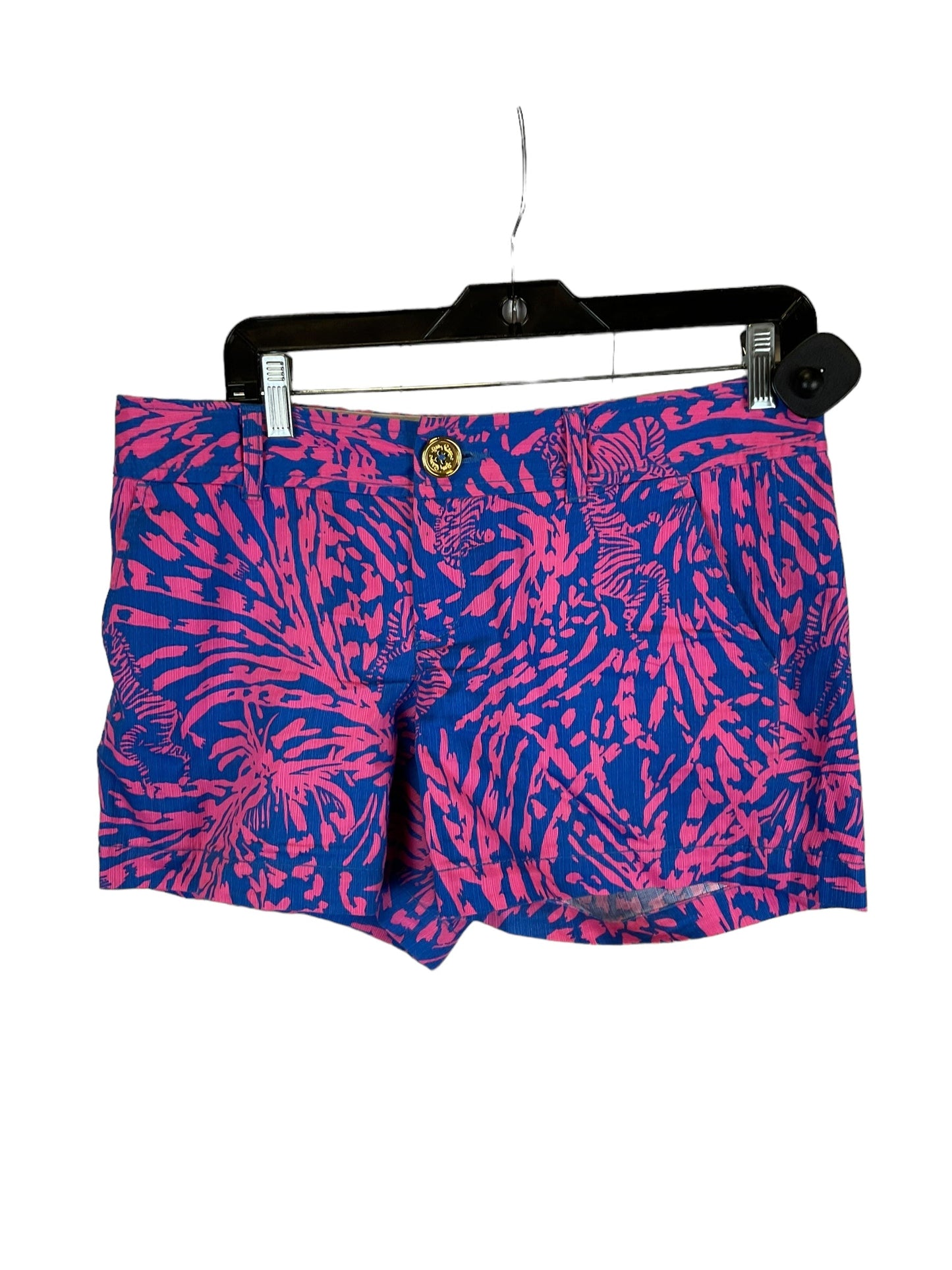 Blue & Pink Shorts Designer Lilly Pulitzer, Size 6