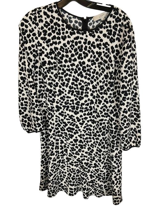 Dress Work By Loft In Animal Print, Size: S