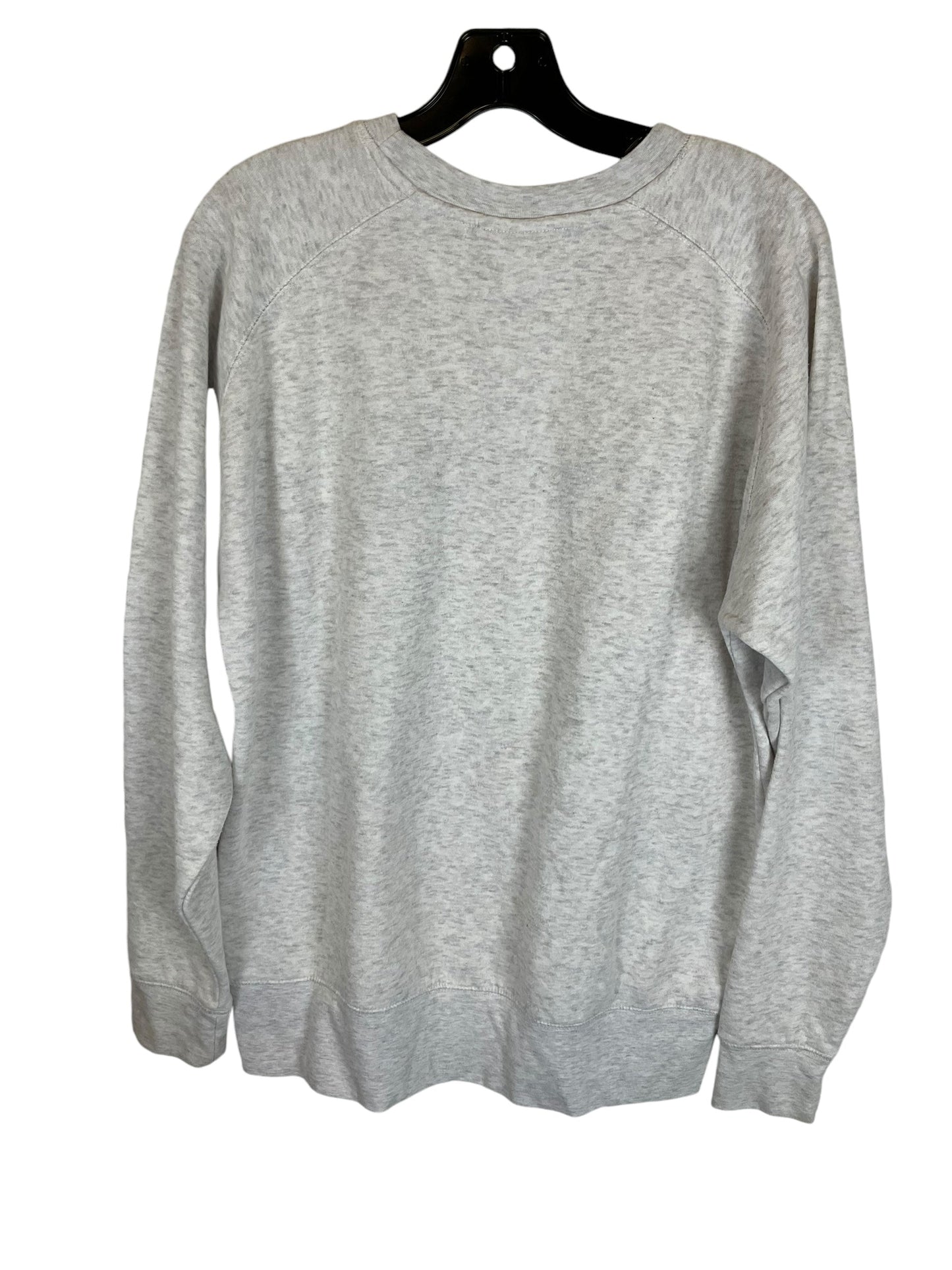 Sweatshirt Crewneck By Champion In Grey, Size: L