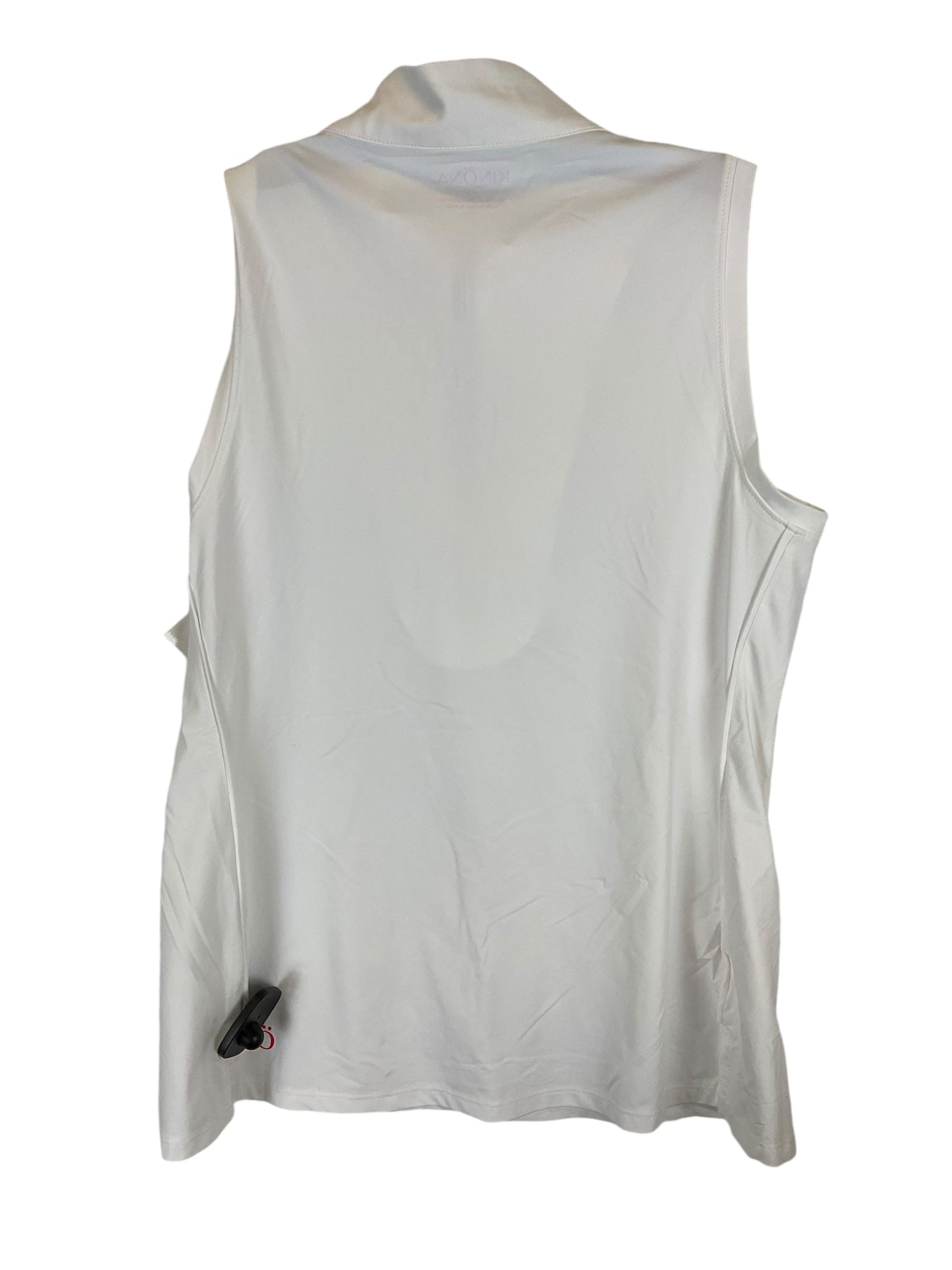 Athletic Tank Top By Clothes Mentor In White, Size: Xs