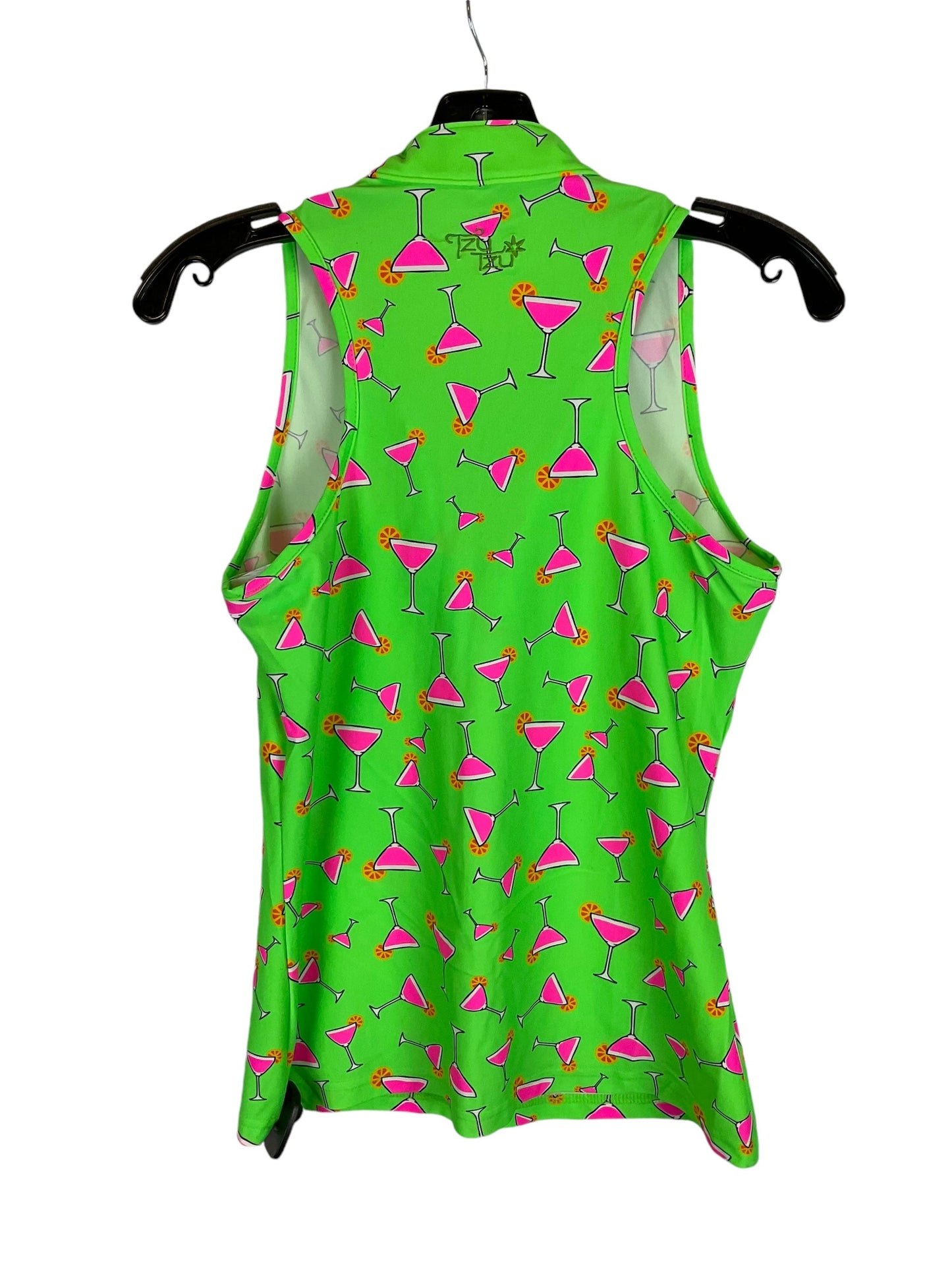 Athletic Tank Top By Clothes Mentor In Green, Size: M