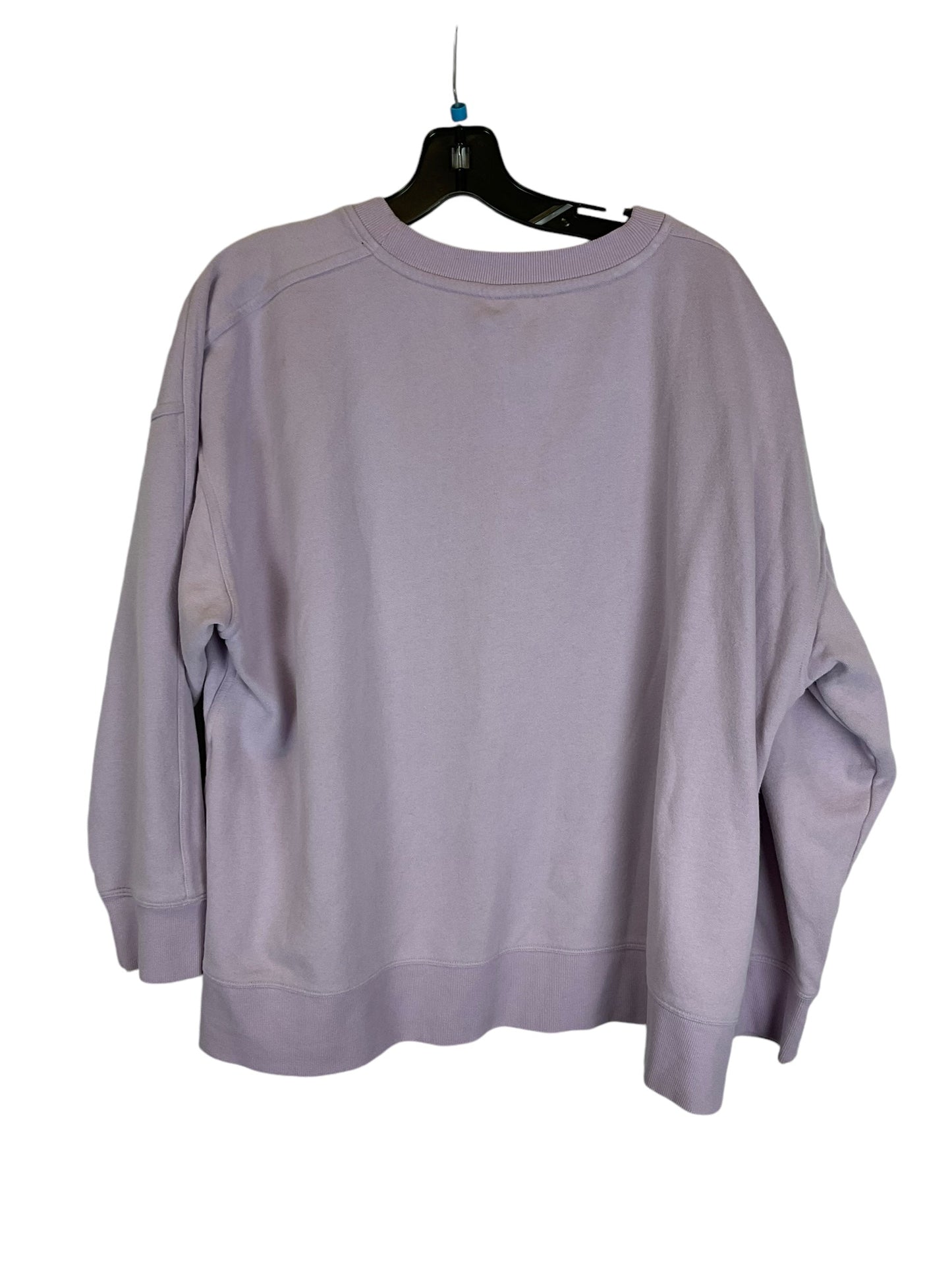 Sweatshirt Crewneck By Dkny In Purple, Size: Xxl