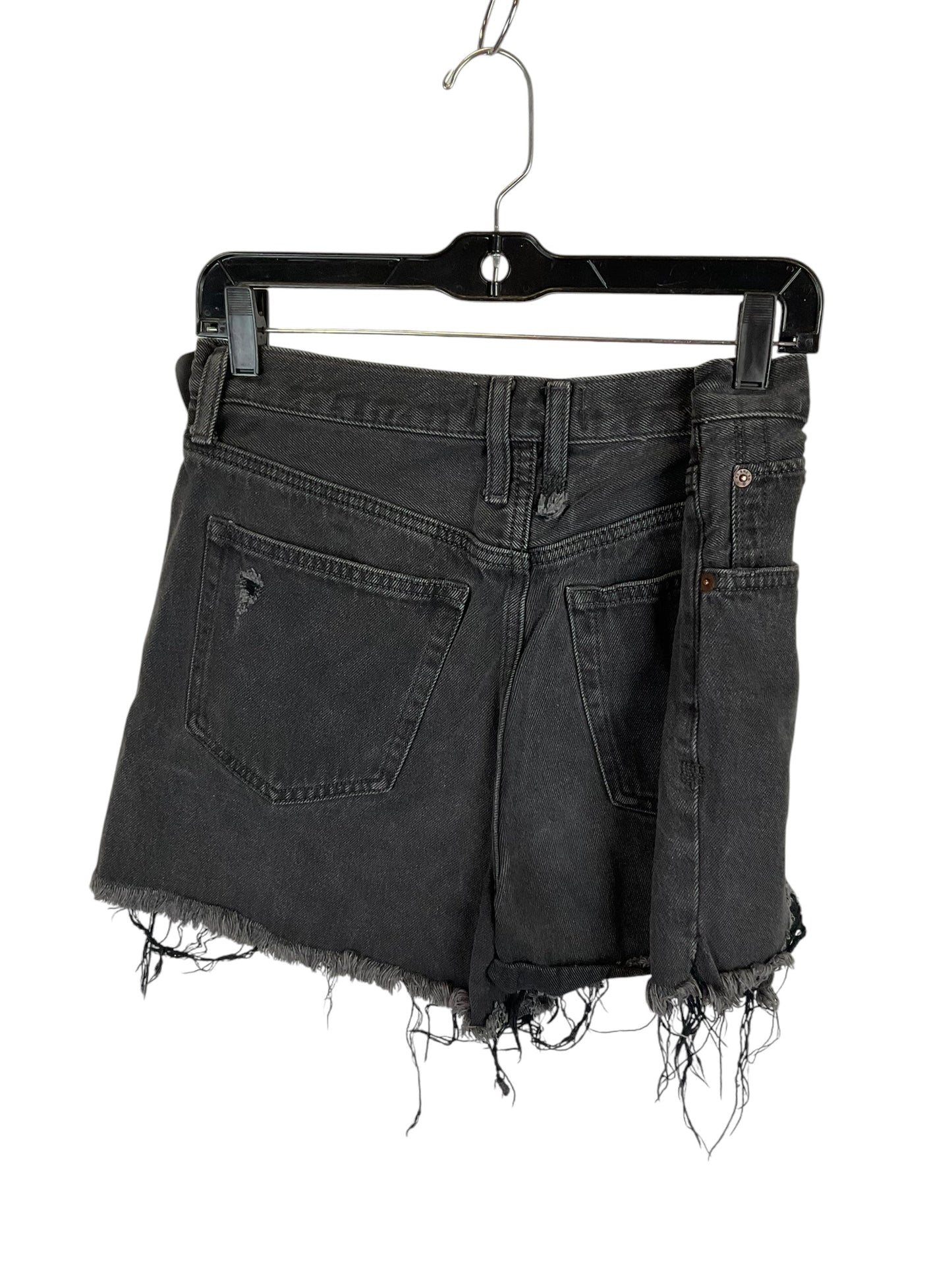 Shorts By Free People In Black Denim, Size: 10