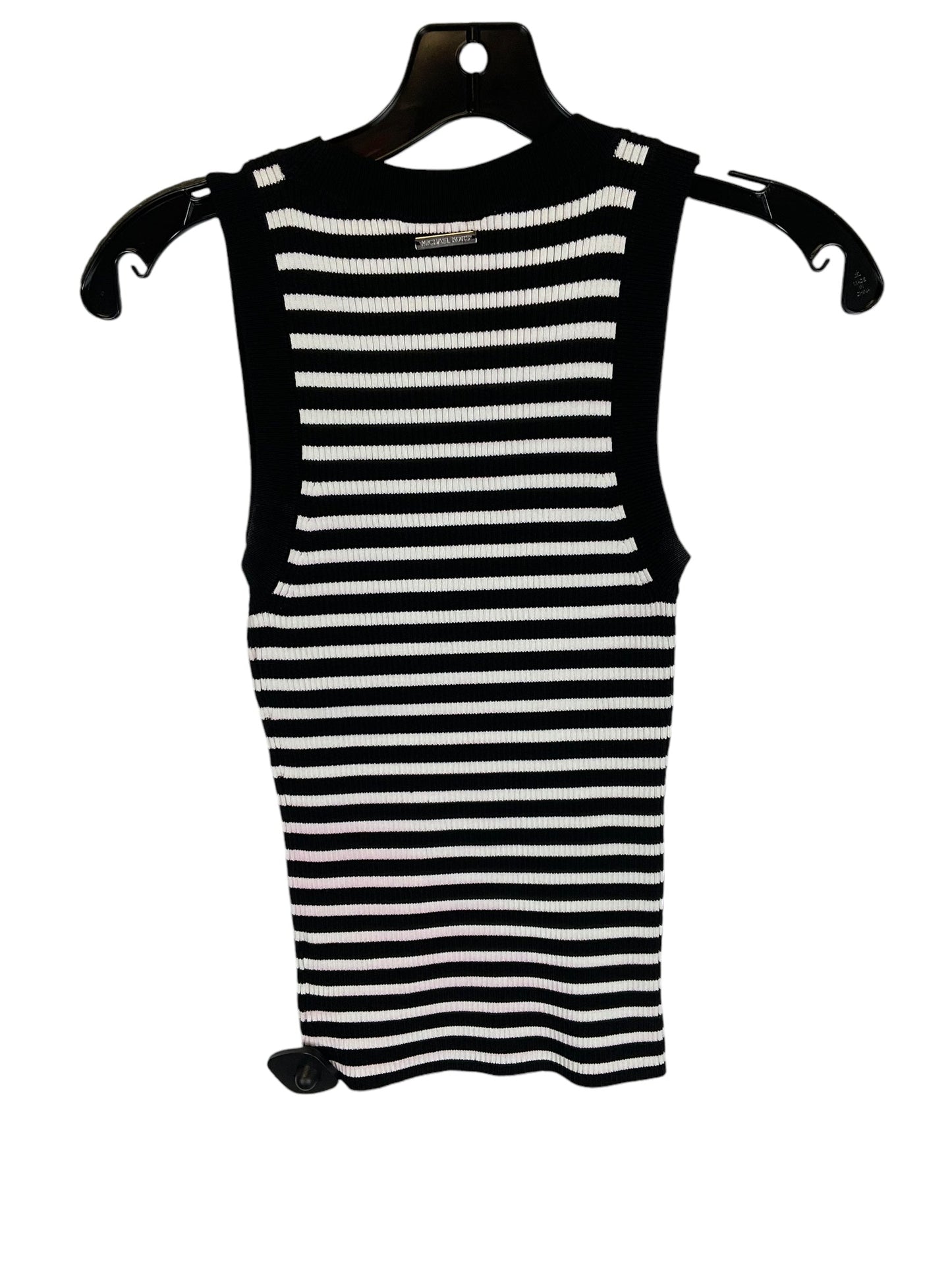 Top Sleeveless By Michael By Michael Kors In Striped Pattern, Size: S