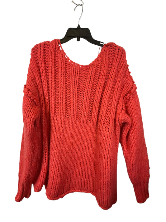 Sweater By Free People In Red, Size: S