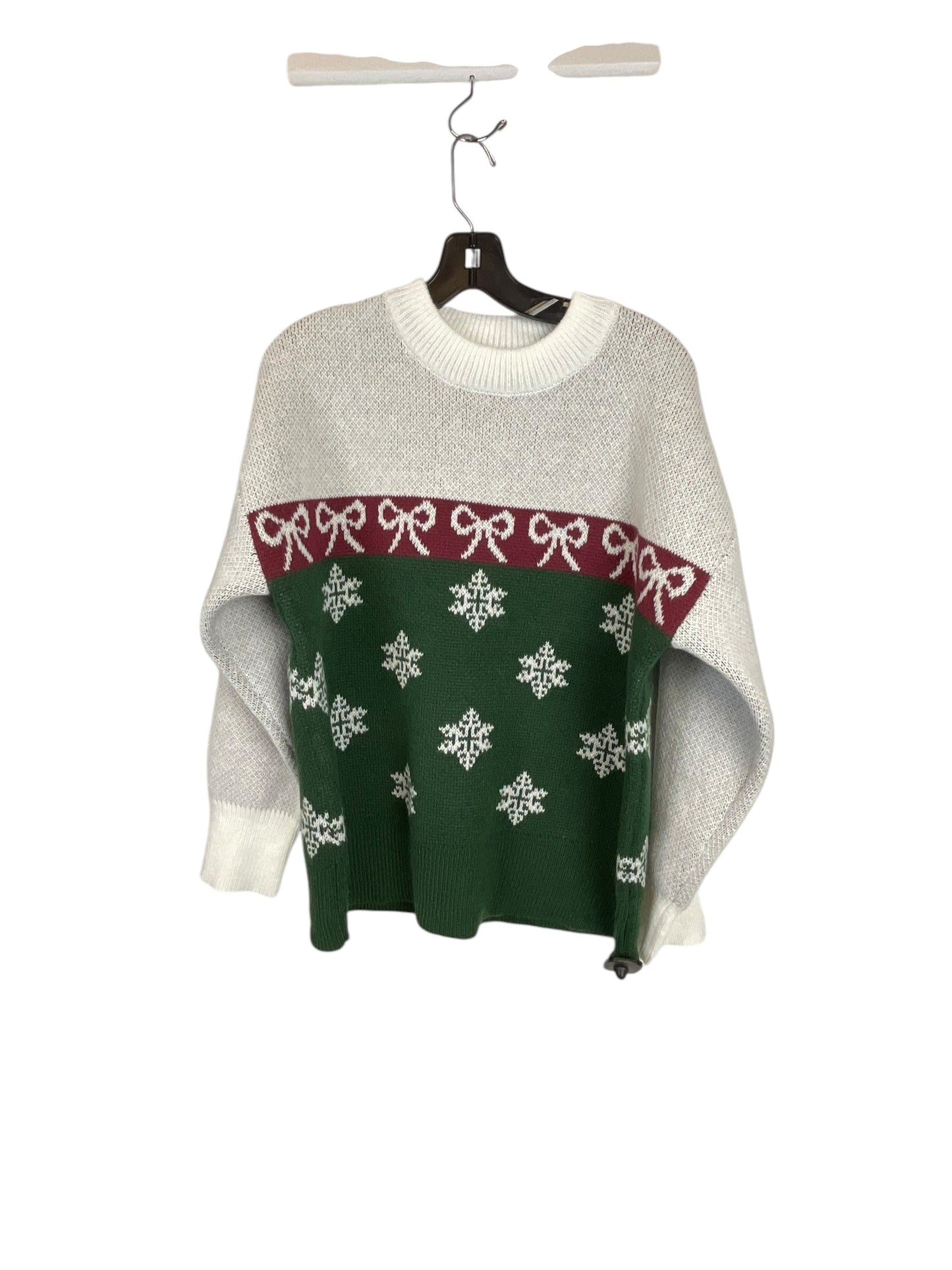 Sweater By Boohoo Boutique In Green, Size: M