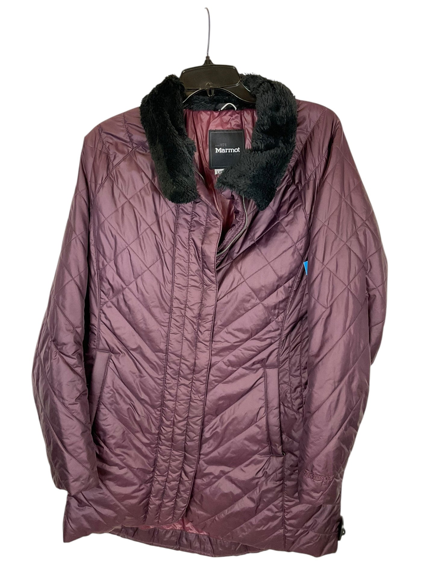 Jacket Puffer & Quilted By Marmot In Purple, Size: L