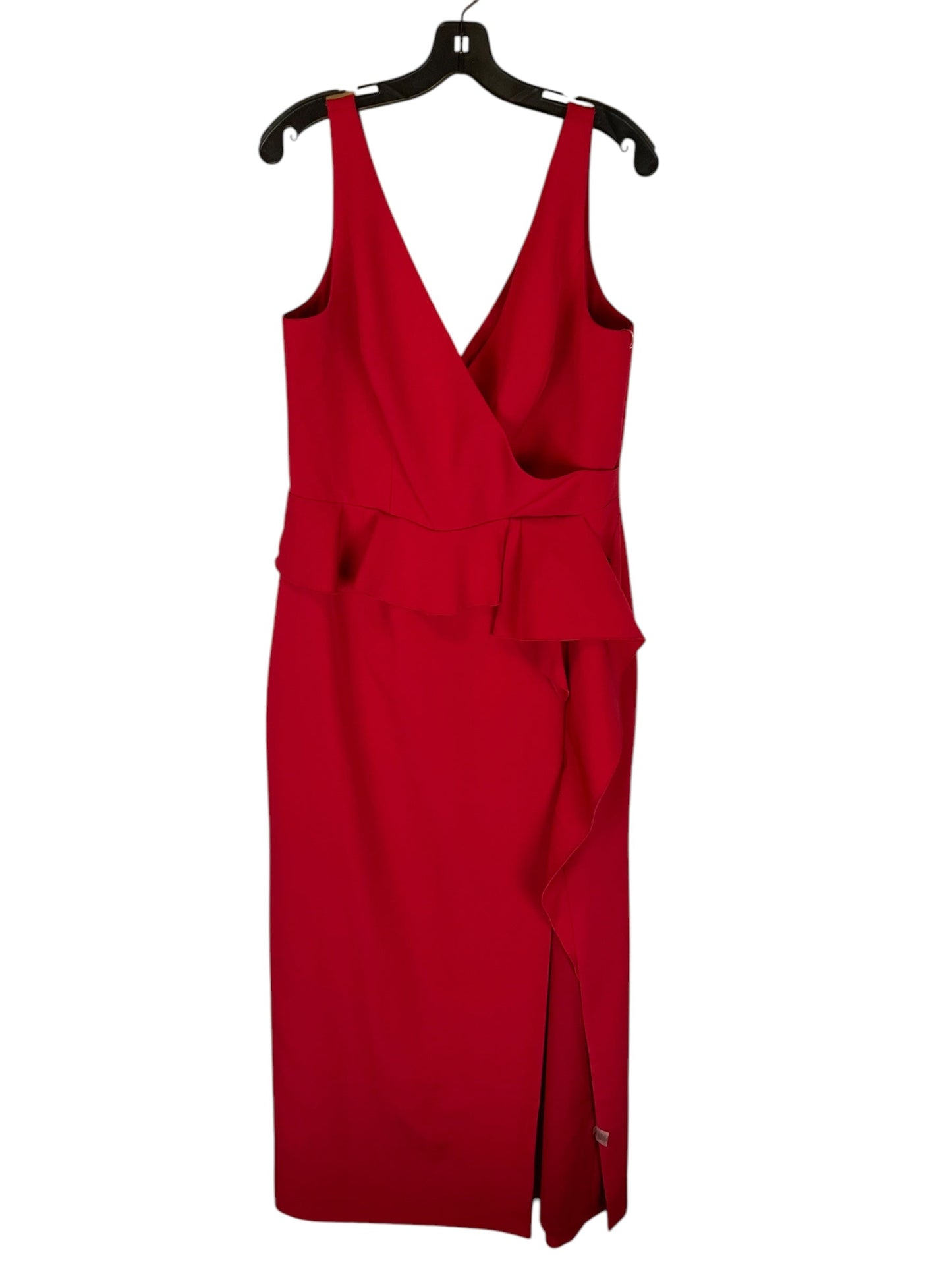 Dress Party Long By Vince Camuto In Red, Size: 12