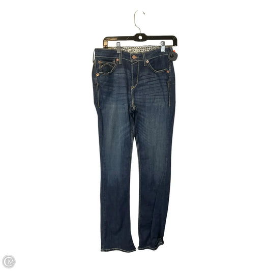 Jeans Boot Cut By Ariat In Blue Denim, Size: 6