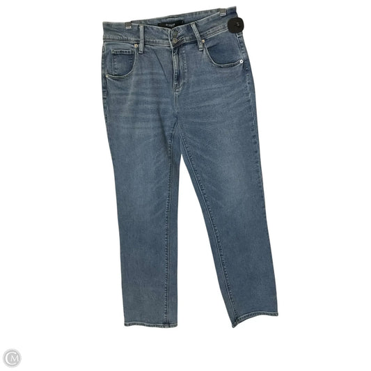 Jeans Straight By Hudson In Blue Denim, Size: 6