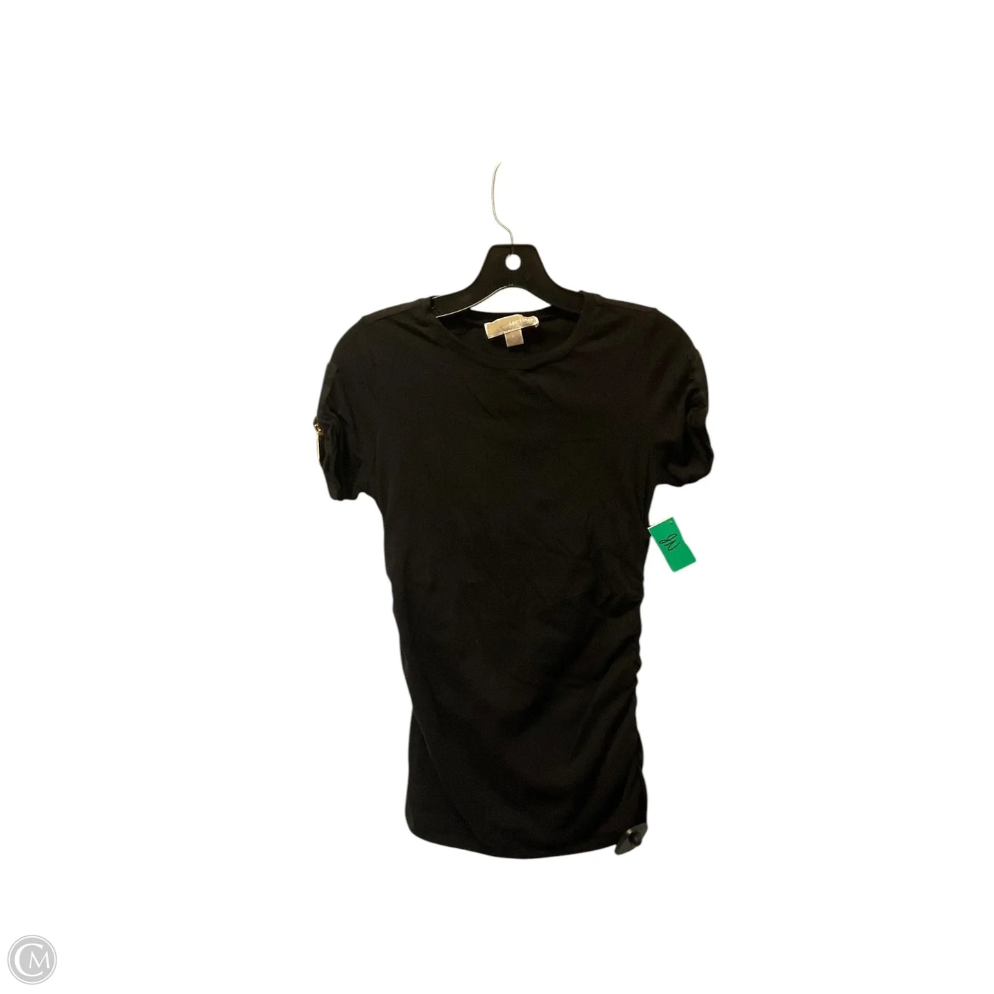 Top Short Sleeve By Michael By Michael Kors In Black, Size: S