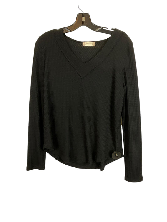 Top Long Sleeve By Altard State In Black, Size: S