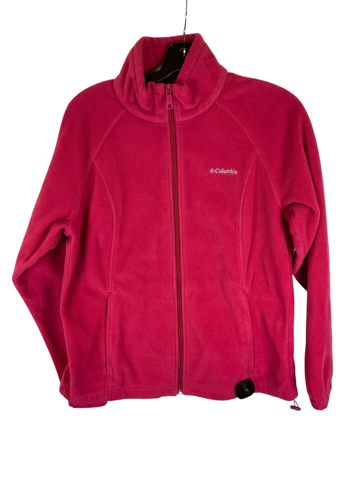 Jacket Fleece By Columbia In Pink, Size: Petite Large