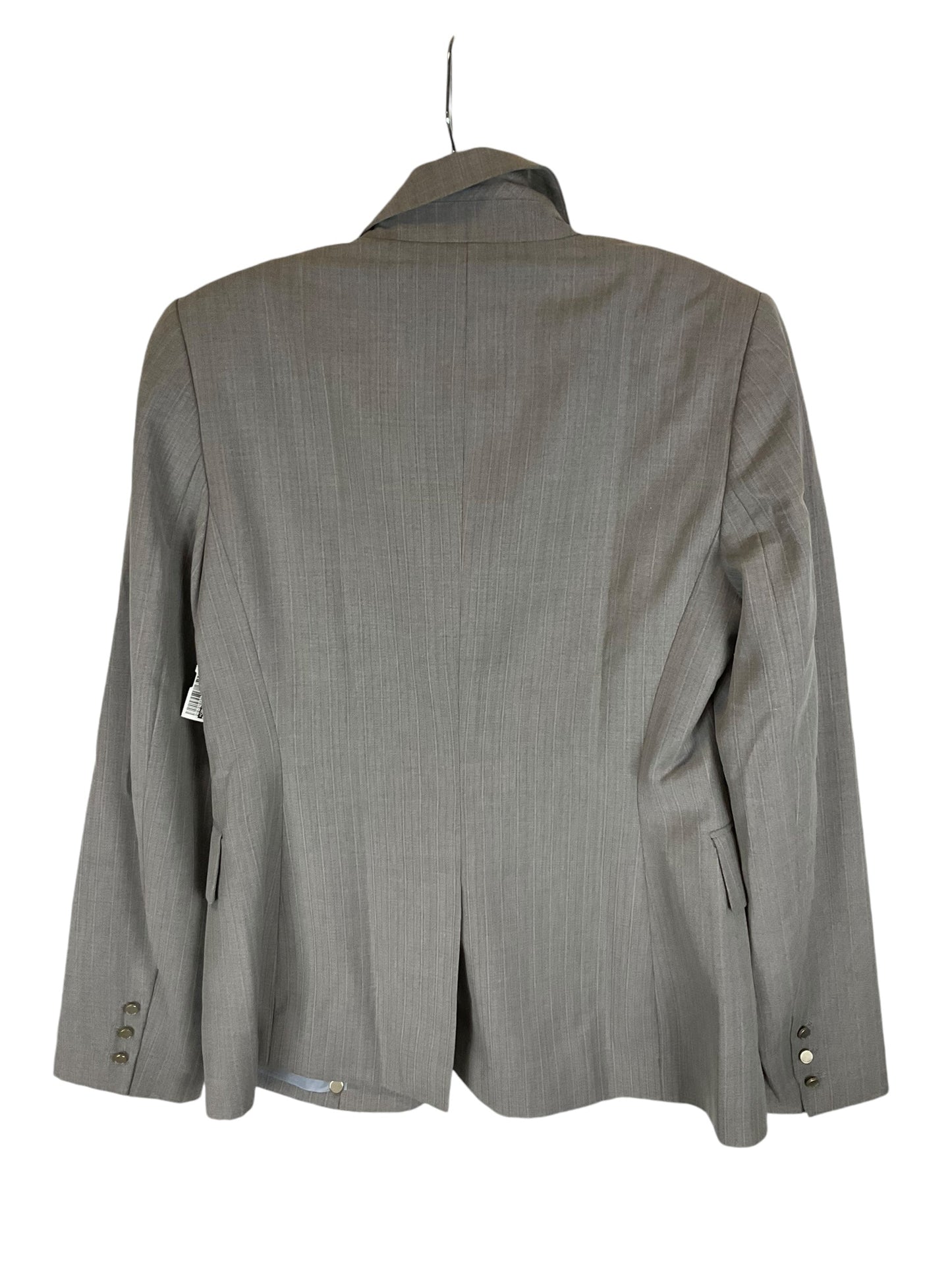 Blazer By Calvin Klein In Grey, Size: S