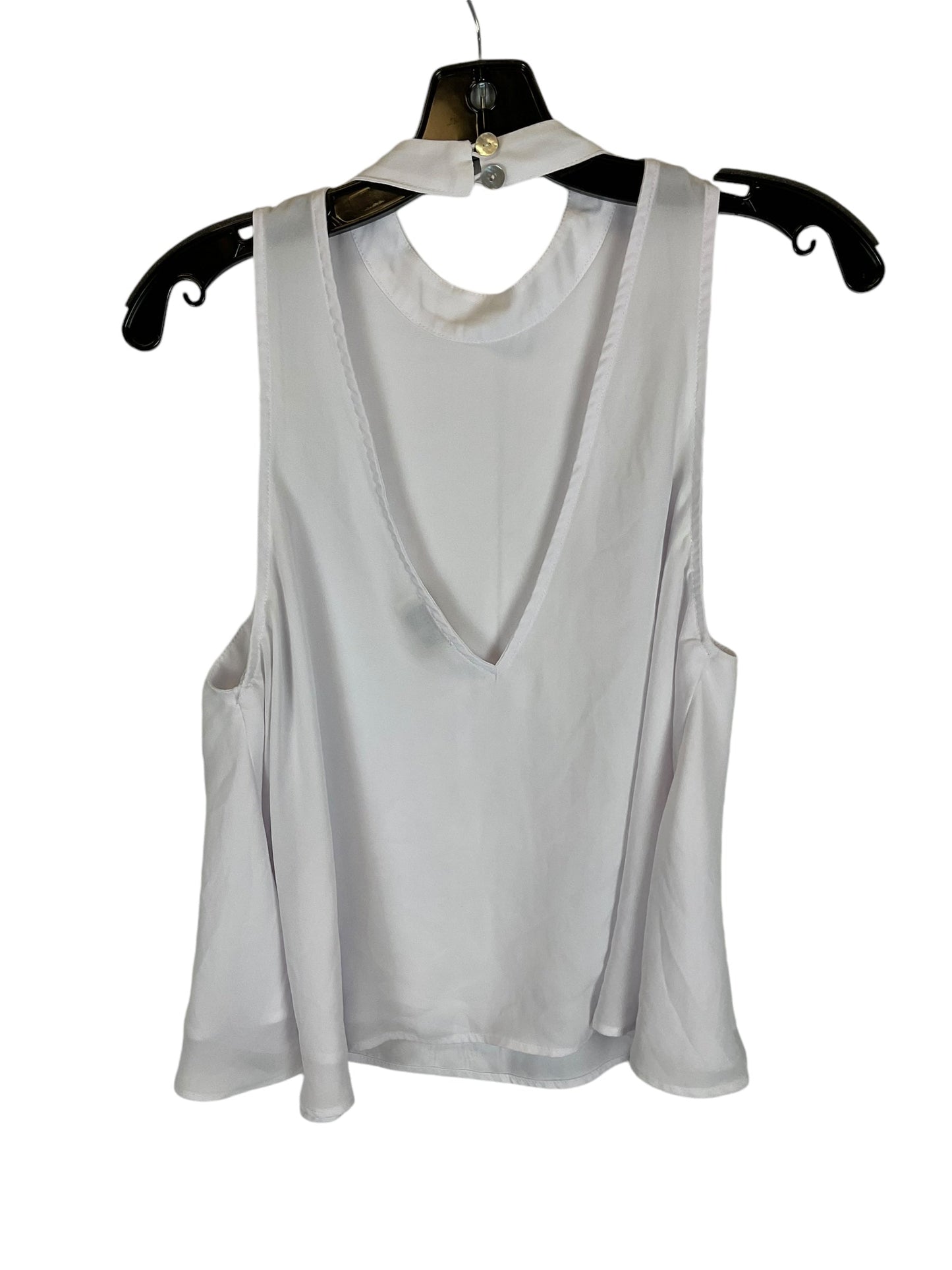 Top Sleeveless Designer By Show Me Your Mumu In White, Size: S