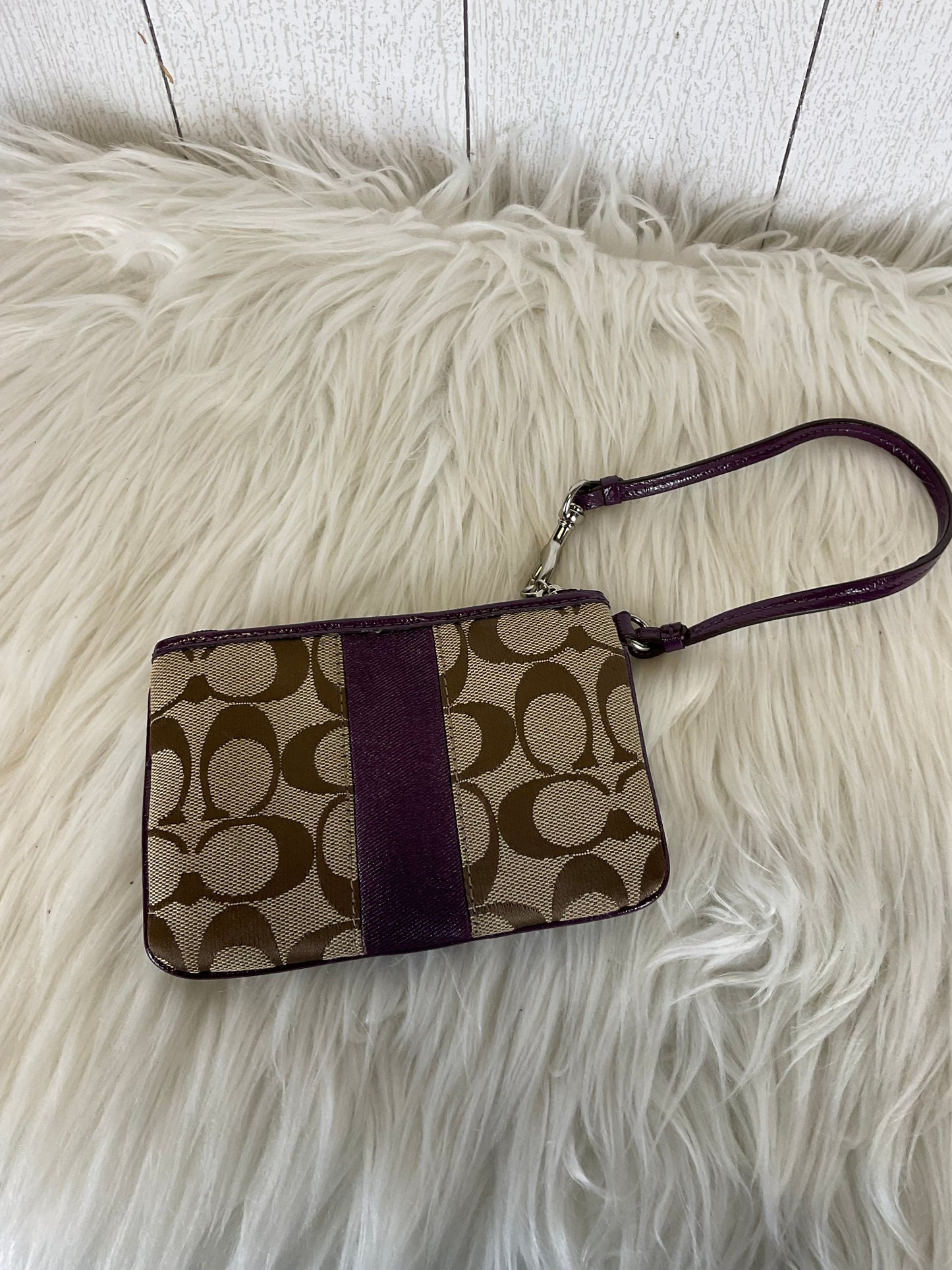 Wristlet Designer By Coach, Size: Small