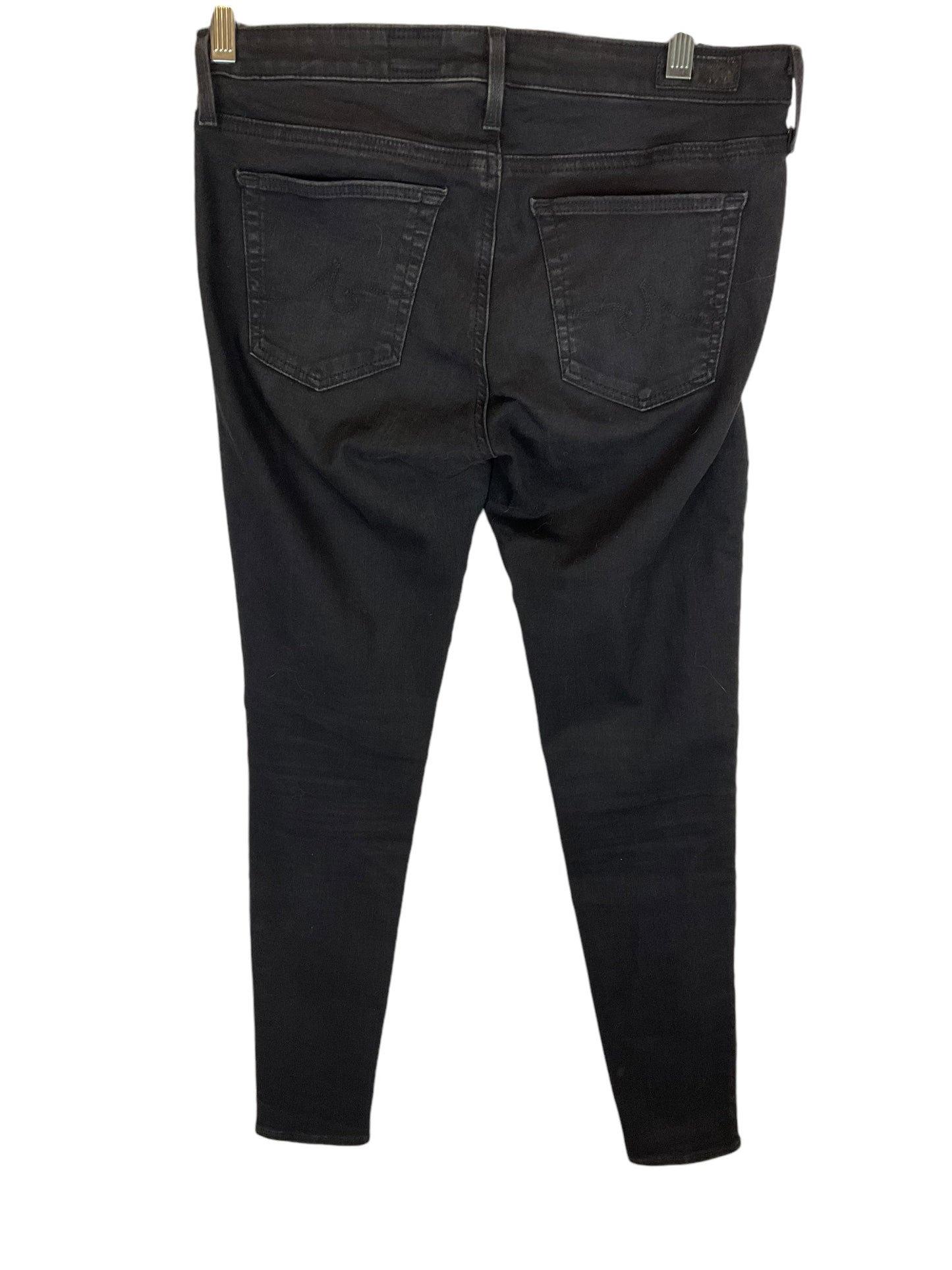 Jeans Designer By Adriano Goldschmied In Black Denim, Size: 6