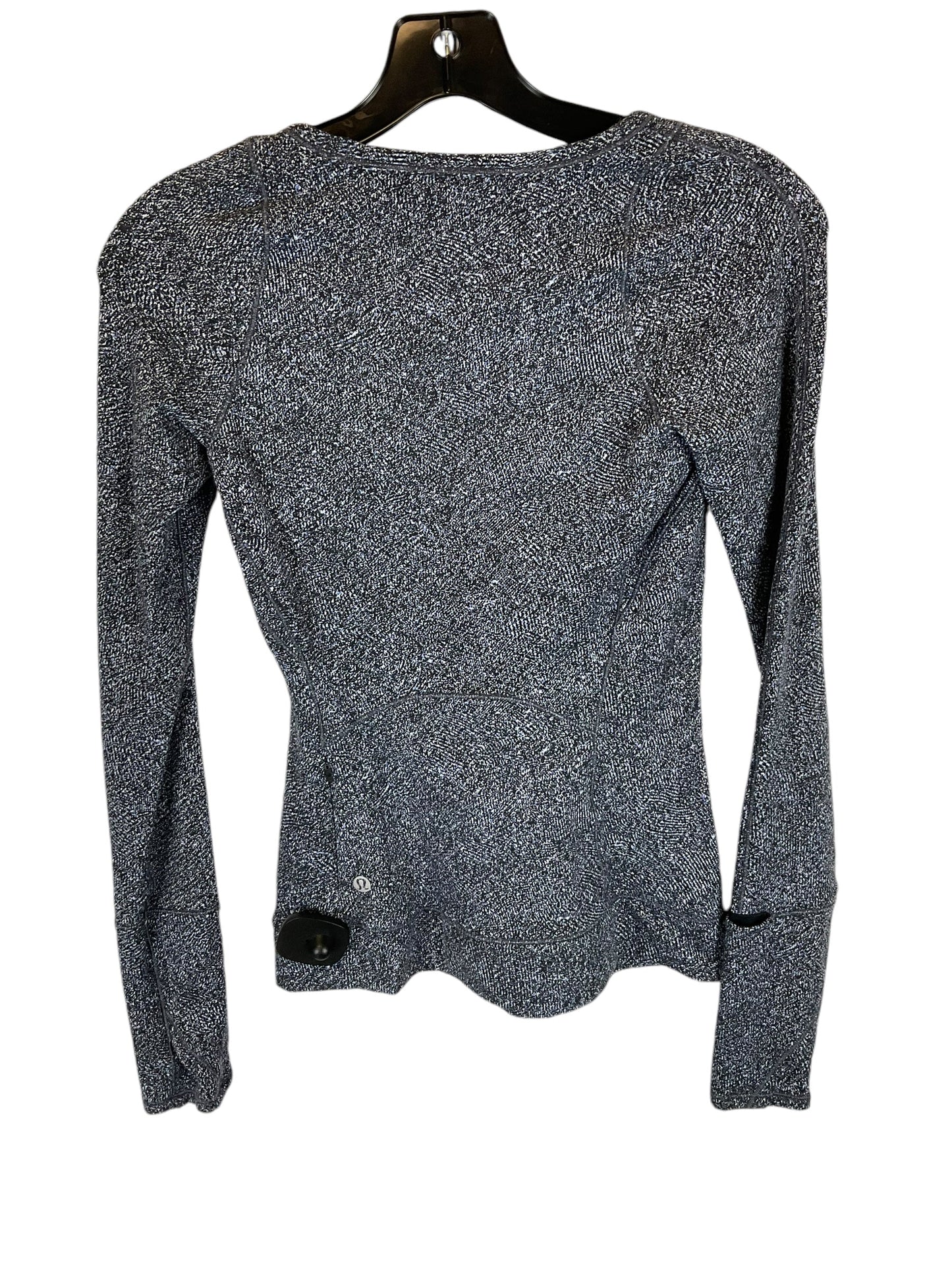 Athletic Top Long Sleeve Crewneck By Lululemon In Grey