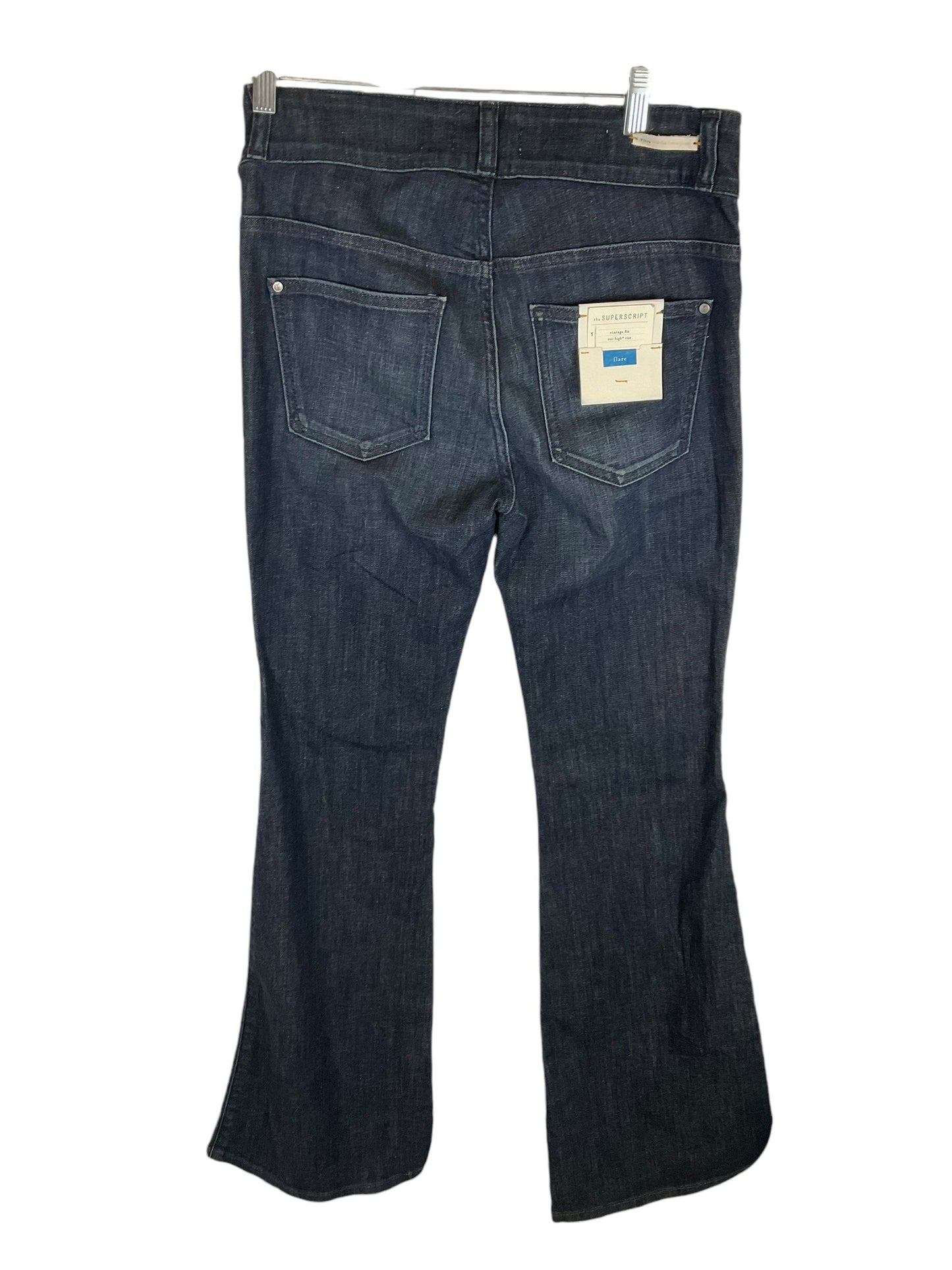 Jeans Flared By Pilcro In Blue Denim, Size: 6