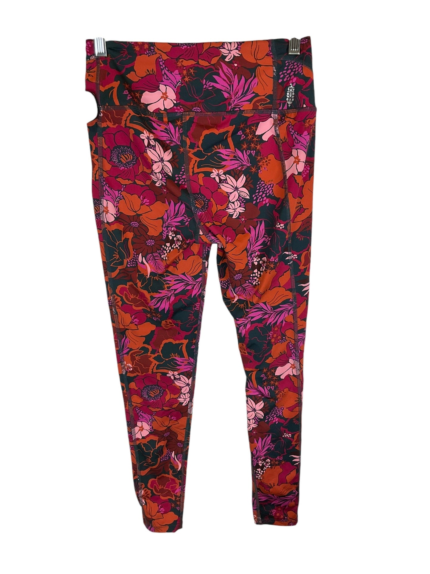 Athletic Leggings By Free People In Floral Print, Size: Xs