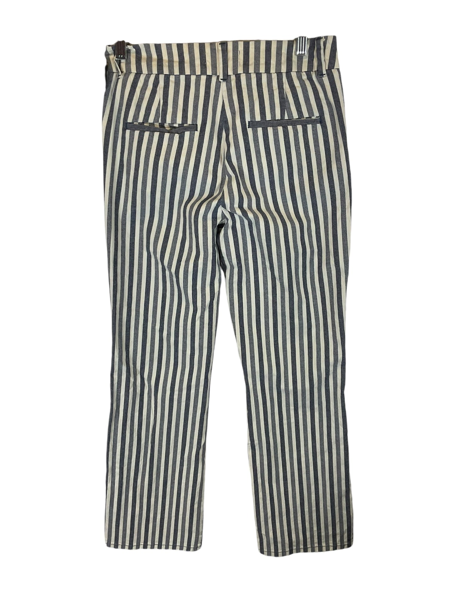 Pants Wide Leg By Anthropologie In Striped Pattern, Size: 6