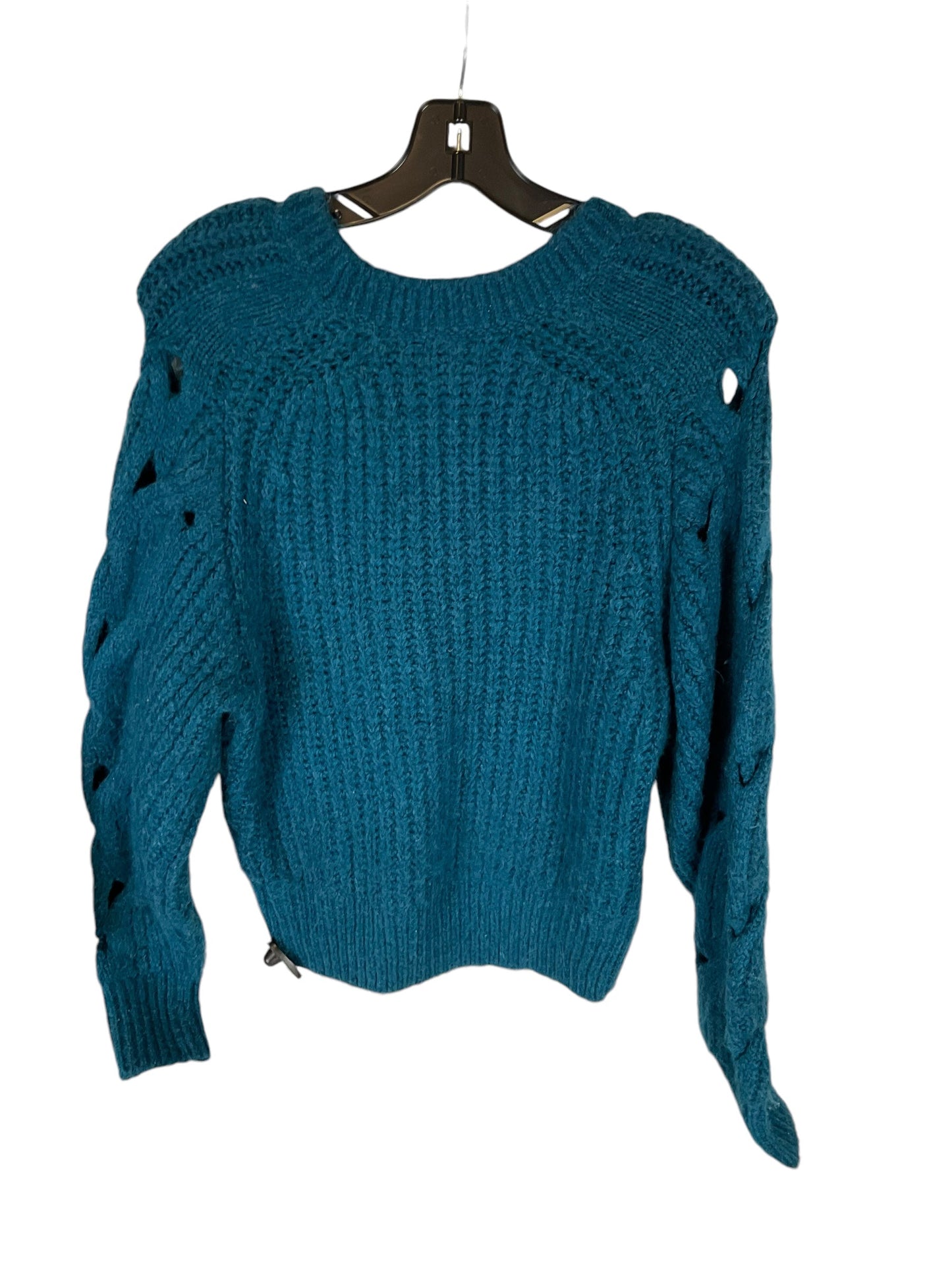 Sweater By Express In Blue, Size: Xs