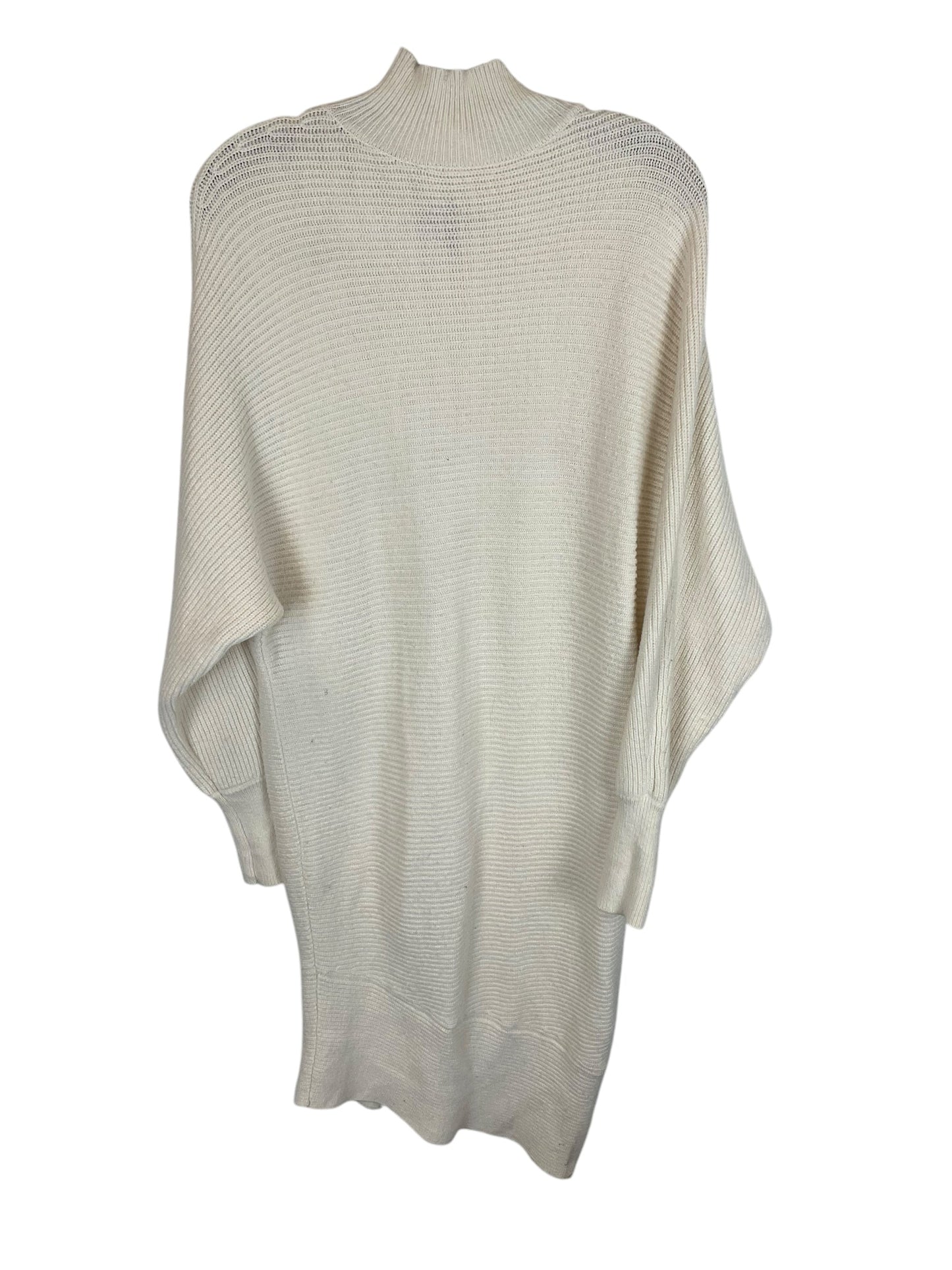 Dress Sweater By Express In Cream, Size: Xs