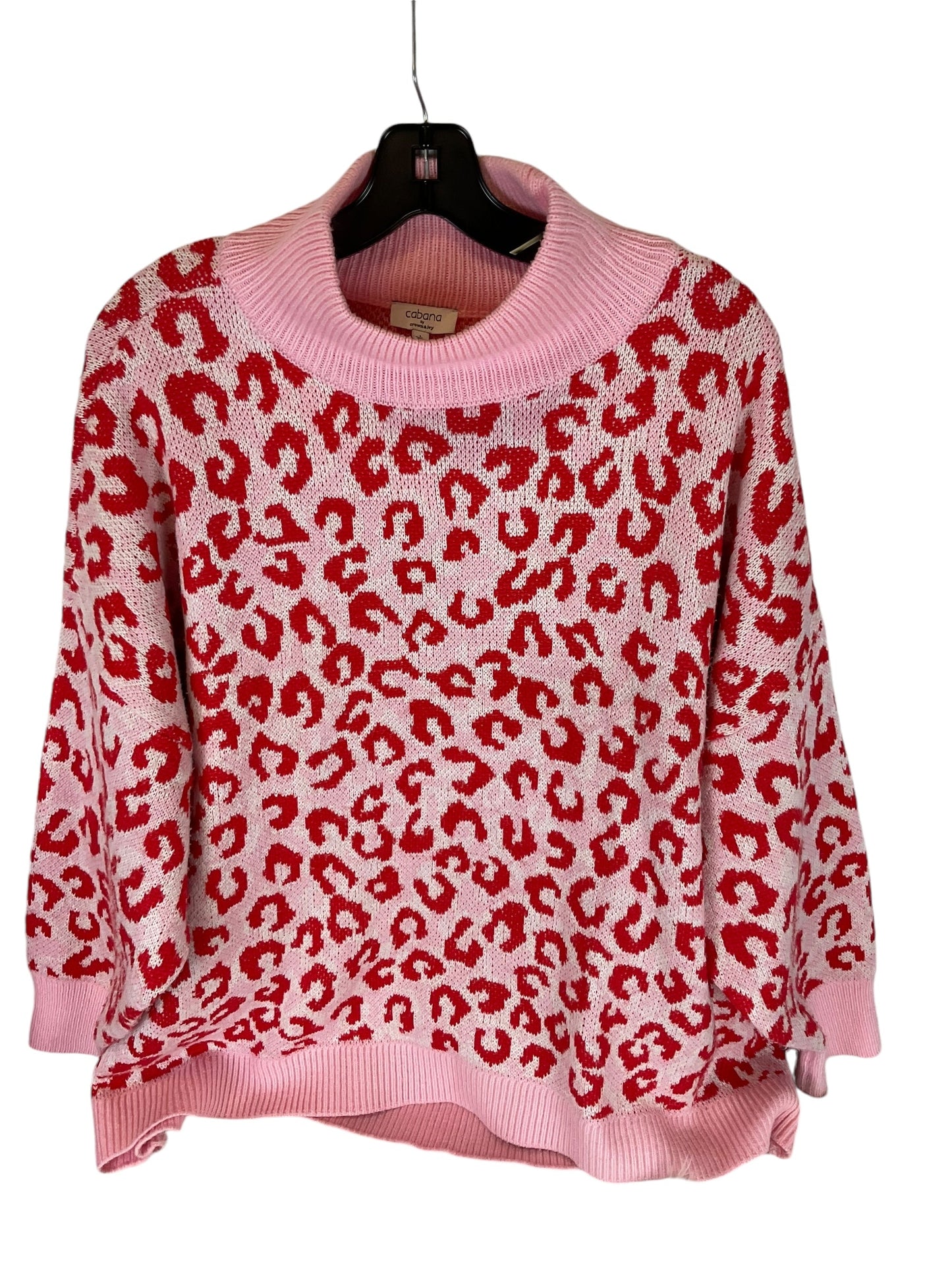 Sweater By Crown And Ivy In Pink, Size: L