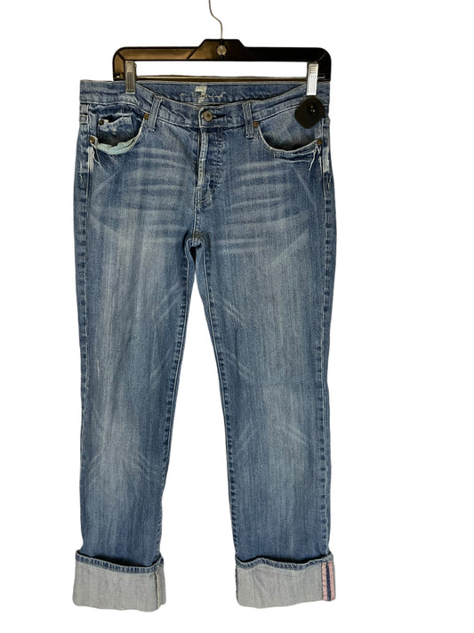 Jeans Designer By 7 For All Mankind In Blue Denim, Size: 10