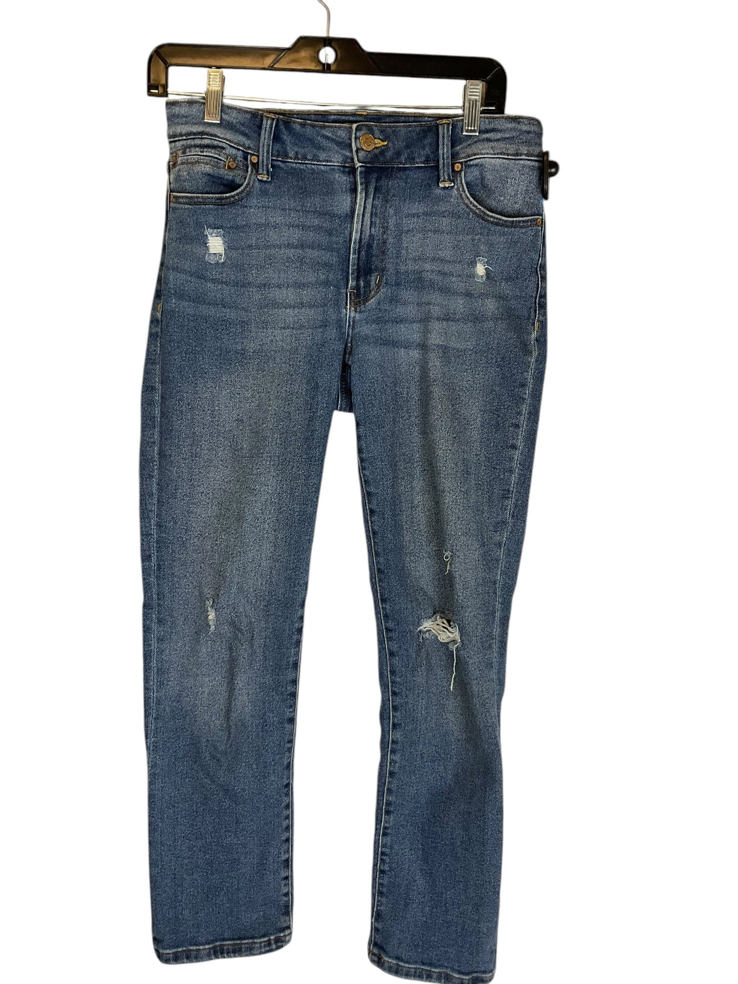 Jeans Straight By Rachel Roy In Blue Denim, Size: 4