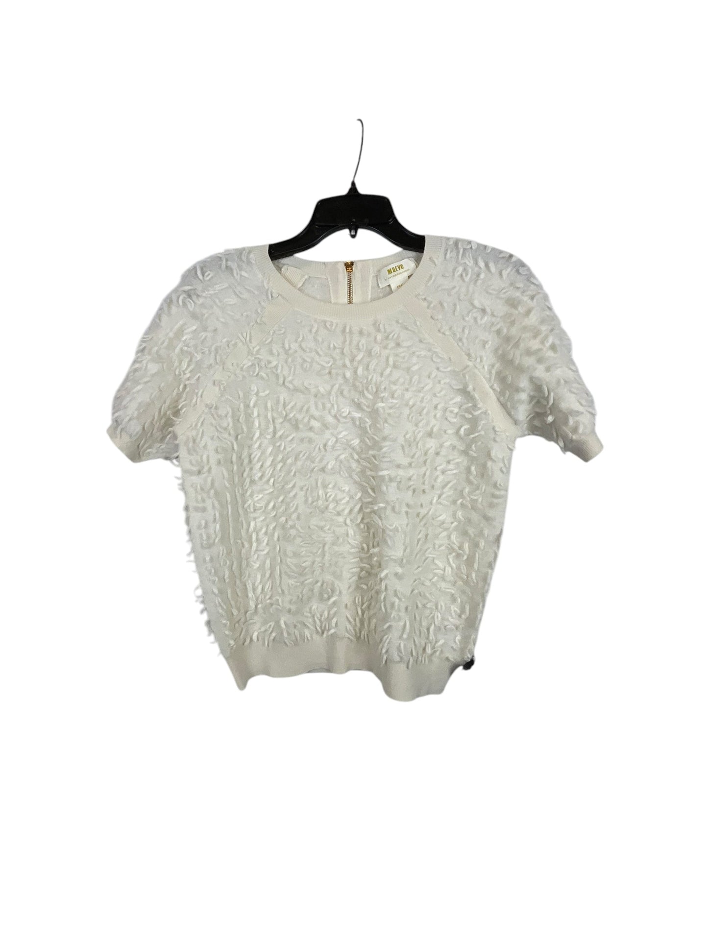 Top Short Sleeve By Maeve In Cream, Size: S