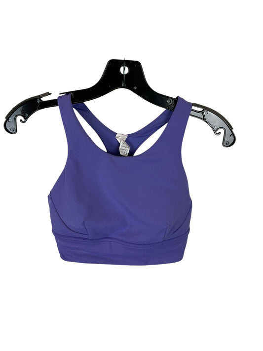 Athletic Bra By Lululemon In Purple, Size: 8