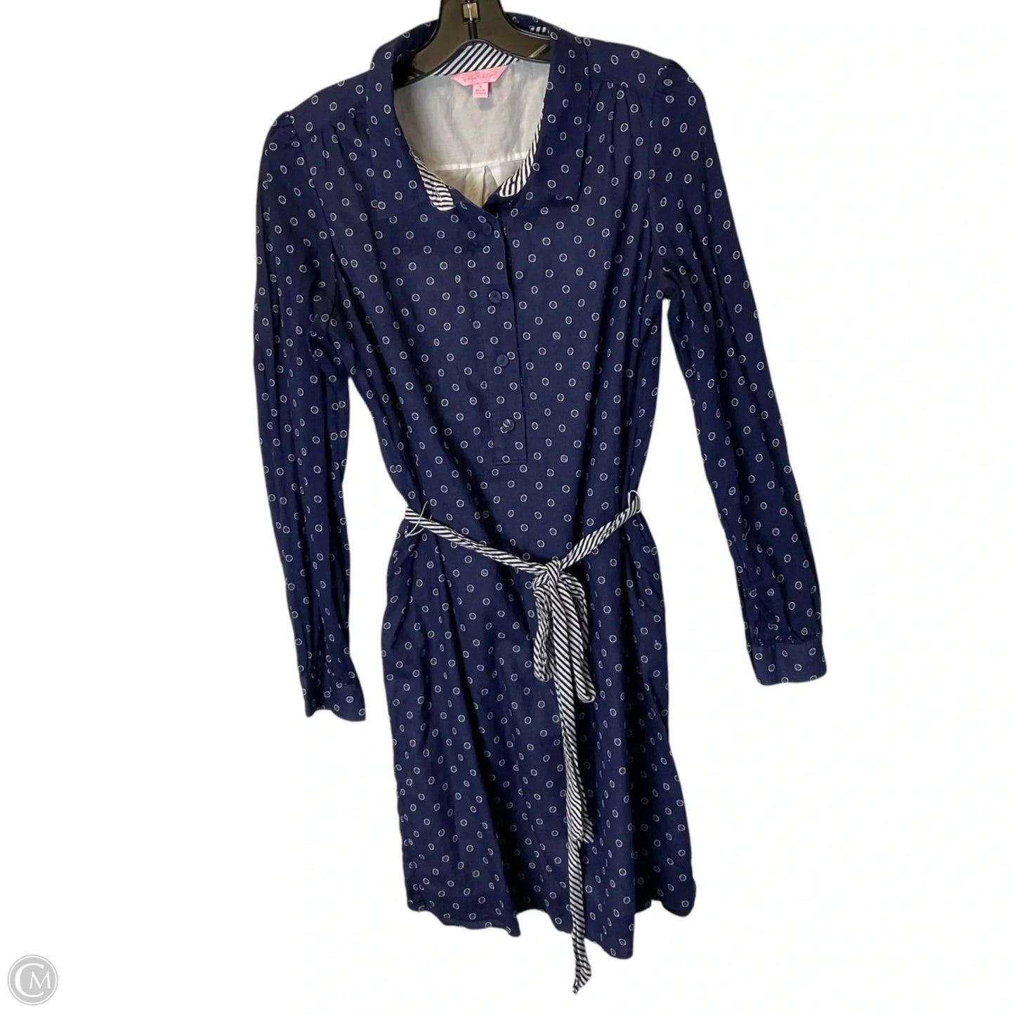 Dress Designer By Lilly Pulitzer In Blue, Size: 8