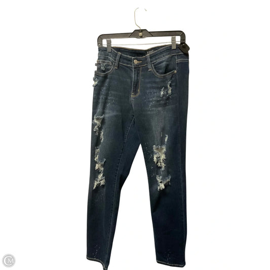 Jeans Skinny By Judy Blue In Blue Denim, Size: 6