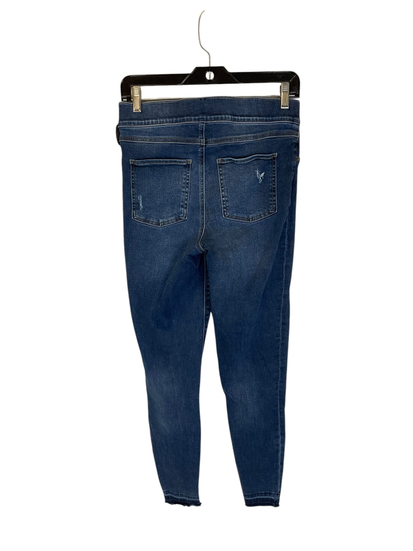 Jeans Skinny By Spanx In Blue Denim, Size: M