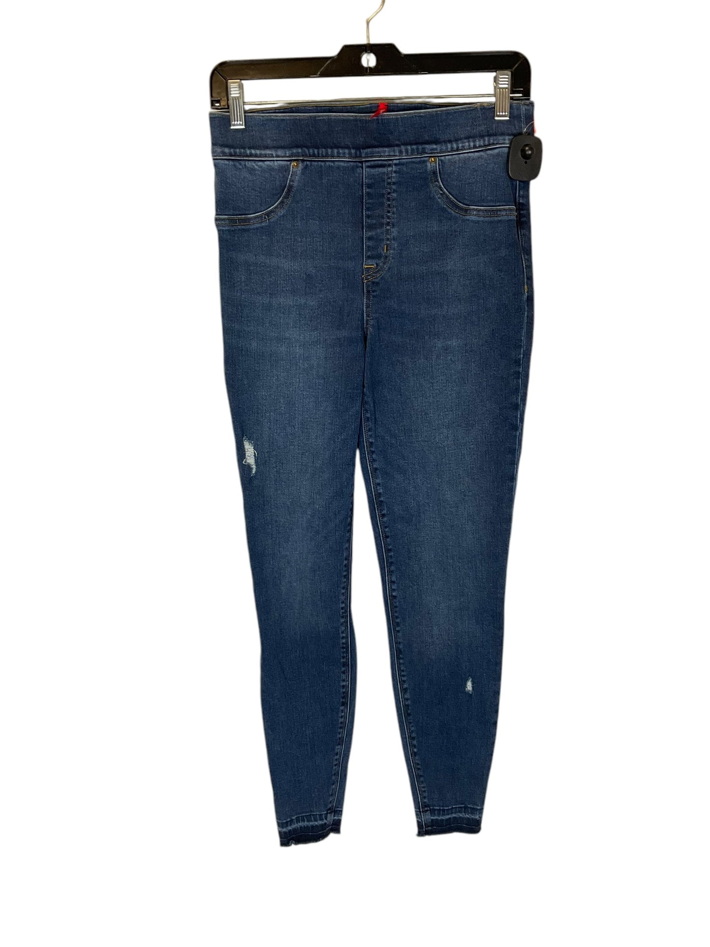 Jeans Skinny By Spanx In Blue Denim, Size: M