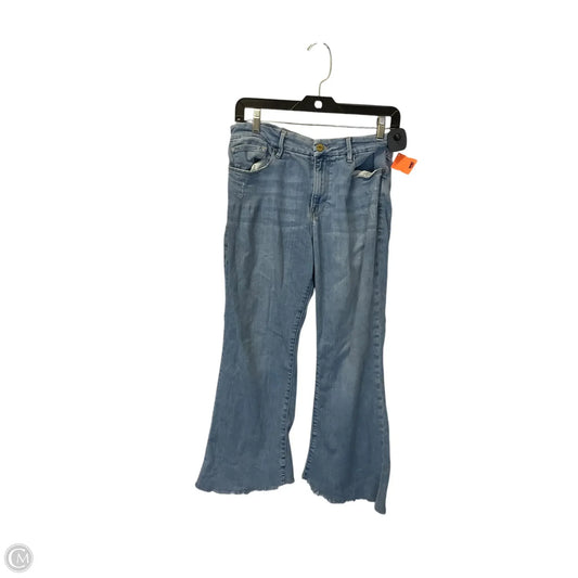 Jeans Boot Cut By Frame In Blue Denim, Size: 6