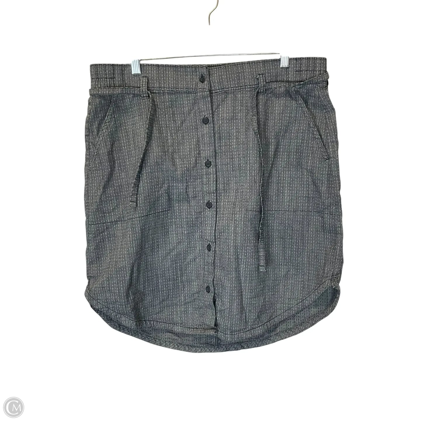 Skort By Columbia In Grey, Size: L